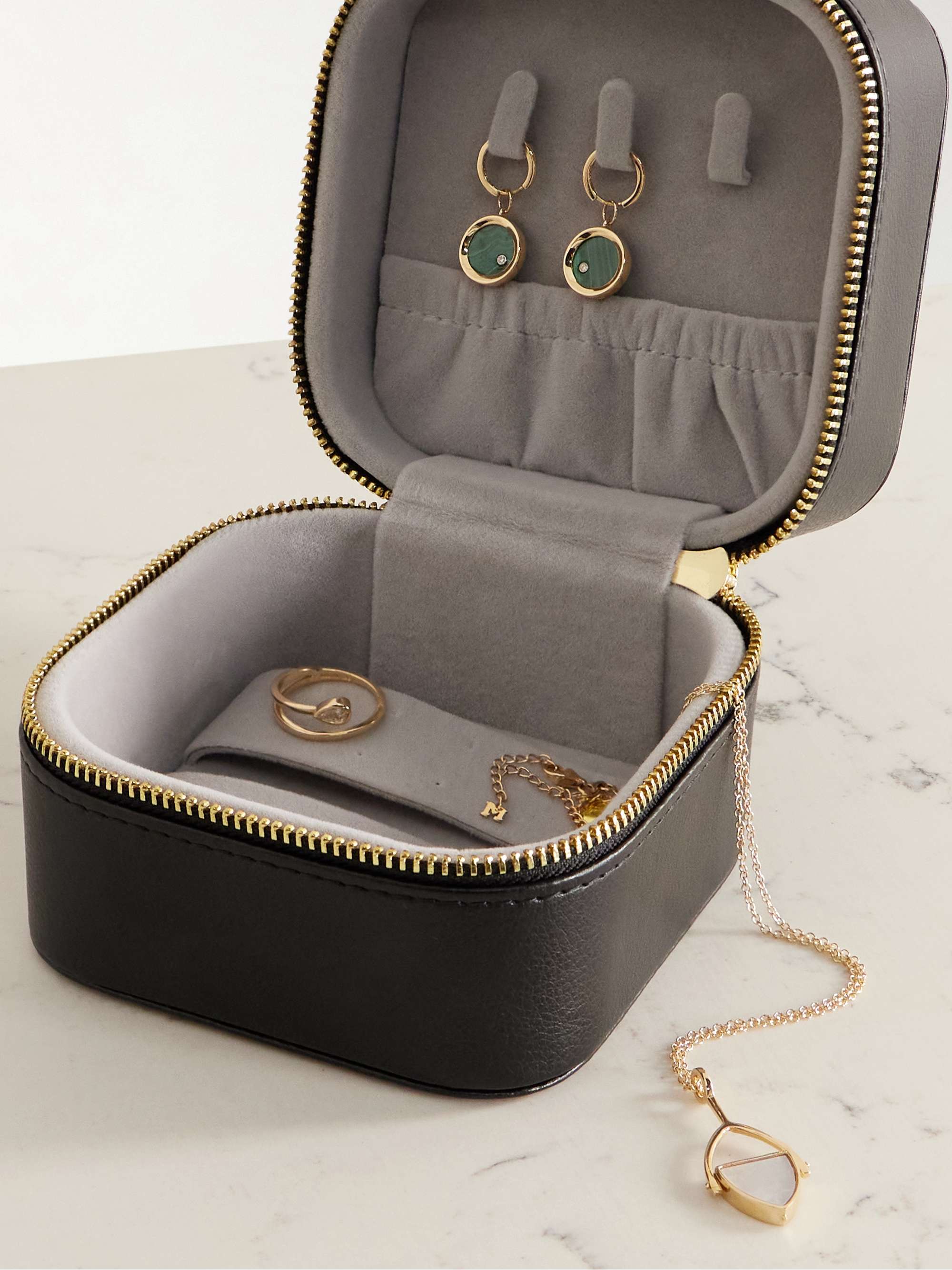 MATEO Vegan leather jewelry case | NET-A-PORTER