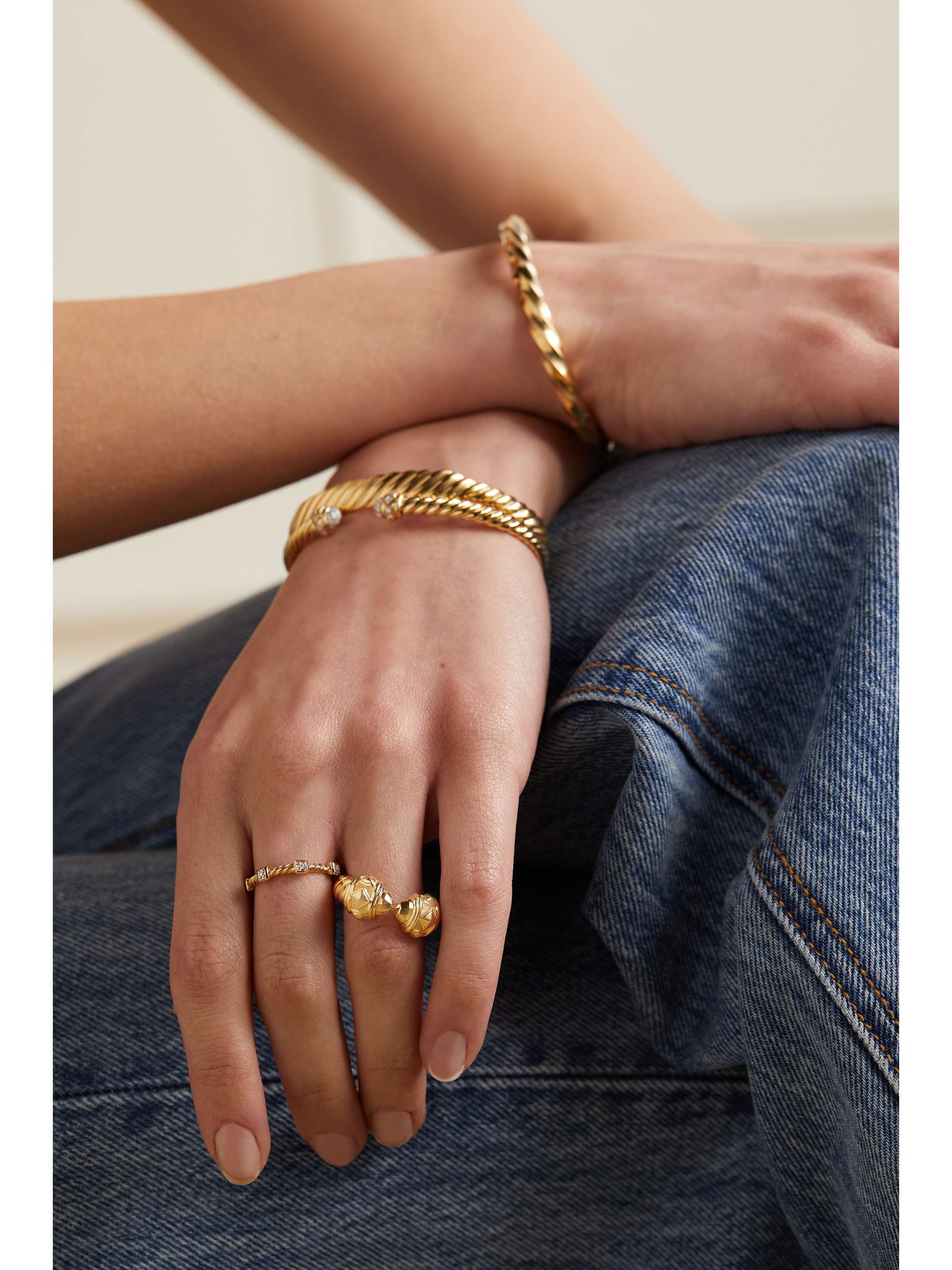 DAVID YURMAN Renaissance 18-karat gold ring