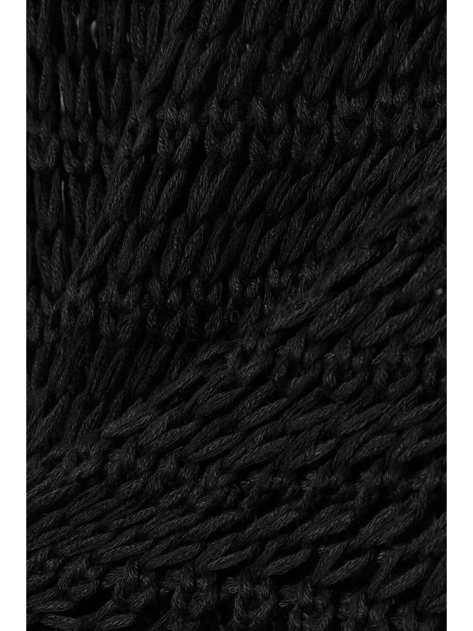 HAIGHT Daniela crochet-knit midi dress