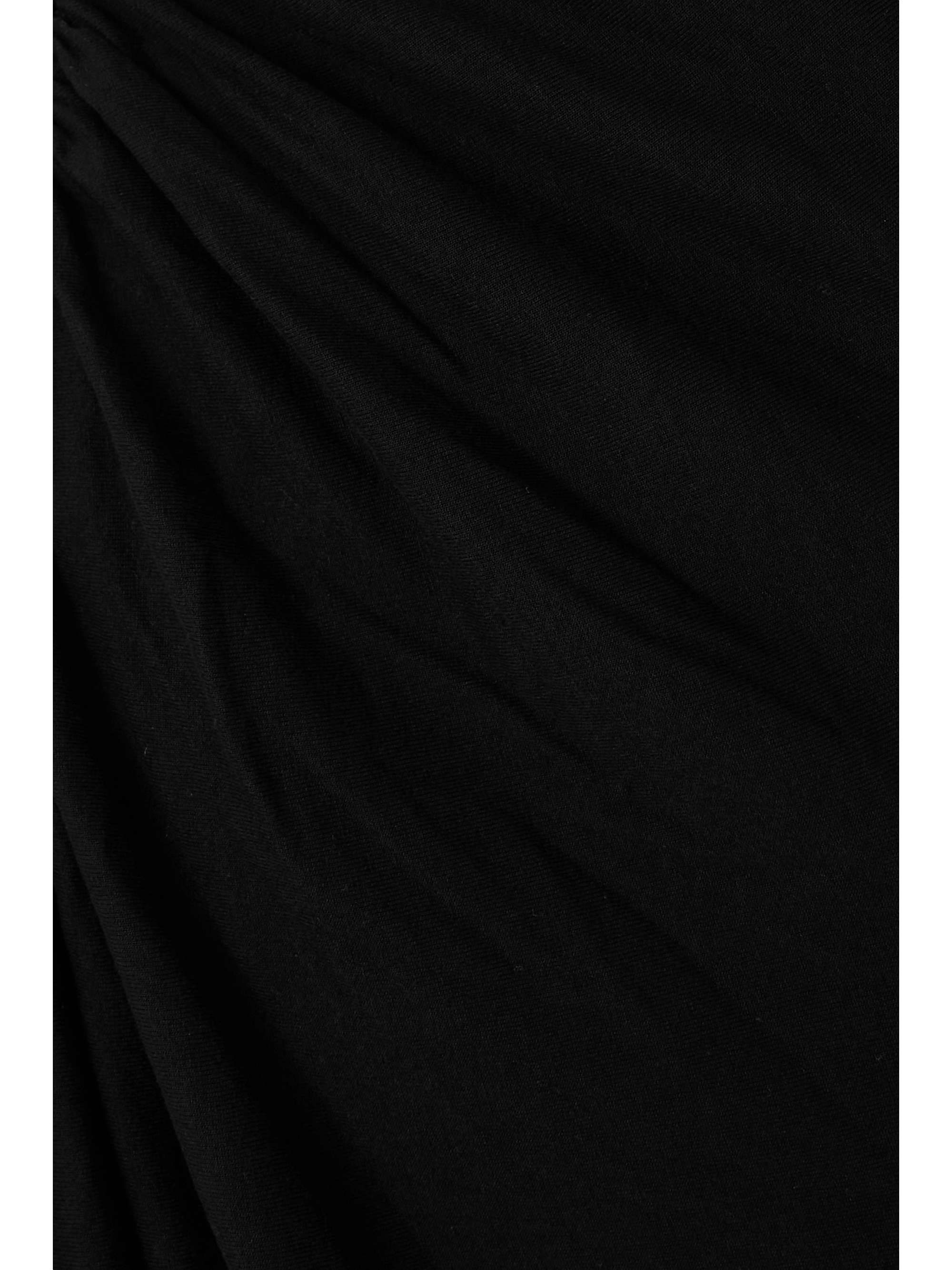 RICK OWENS Svita ruched jersey maxi dress