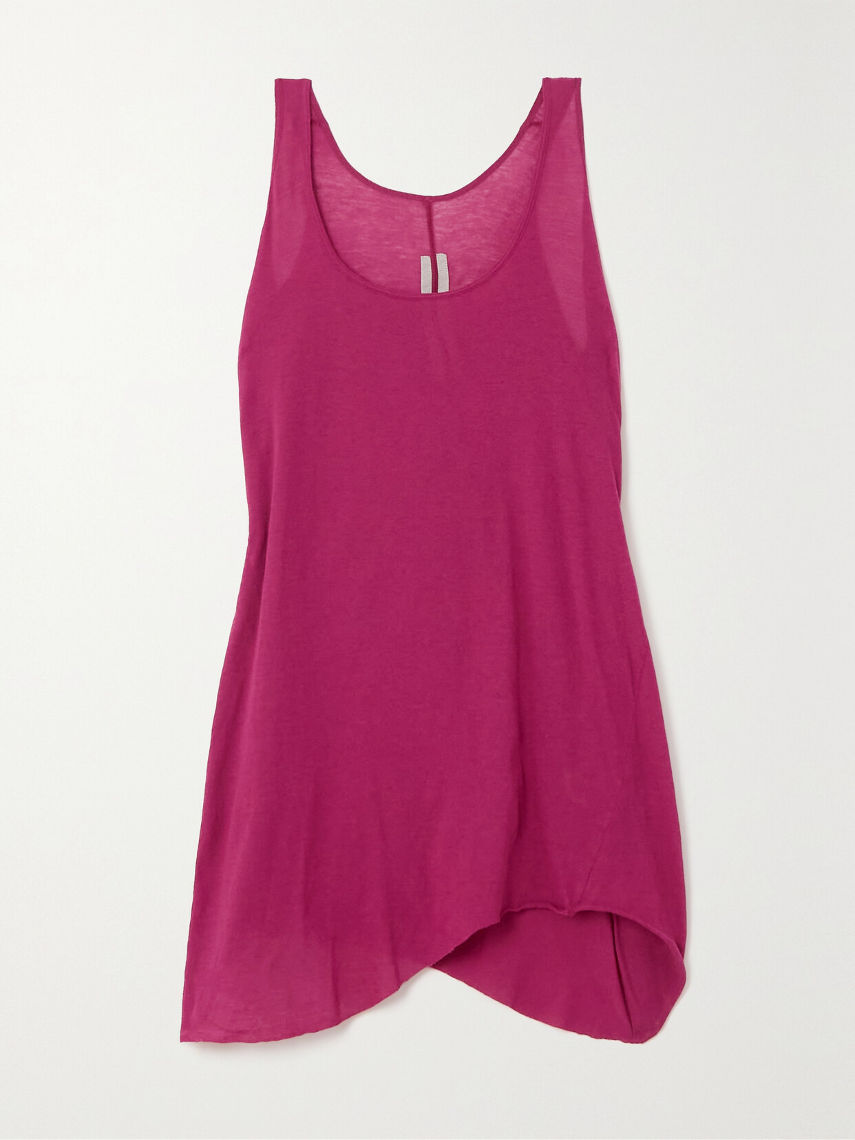 Rick Owens - Cotton-jersey Tank - Pink