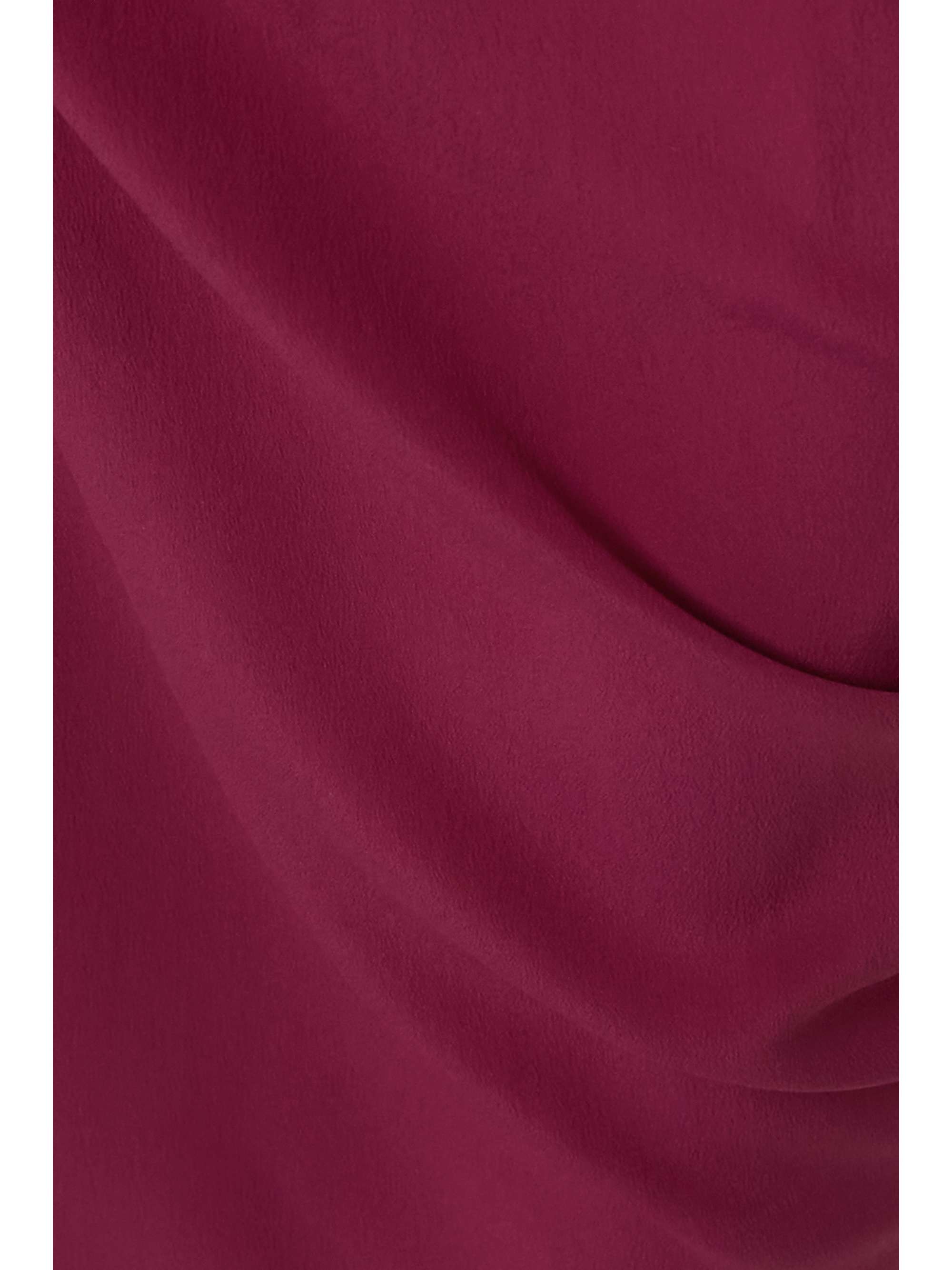 RICK OWENS Edfu draped crepe de chine gown