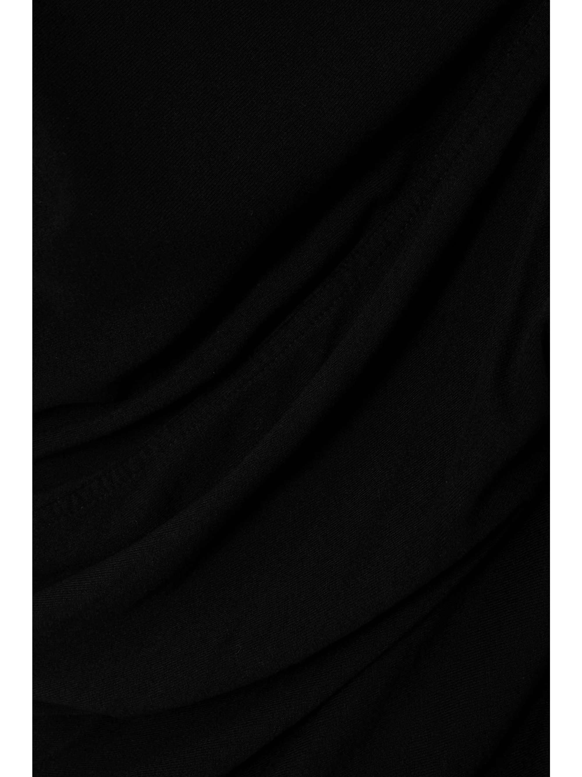 RICK OWENS ジャージー ラップ風マキシワンピース
