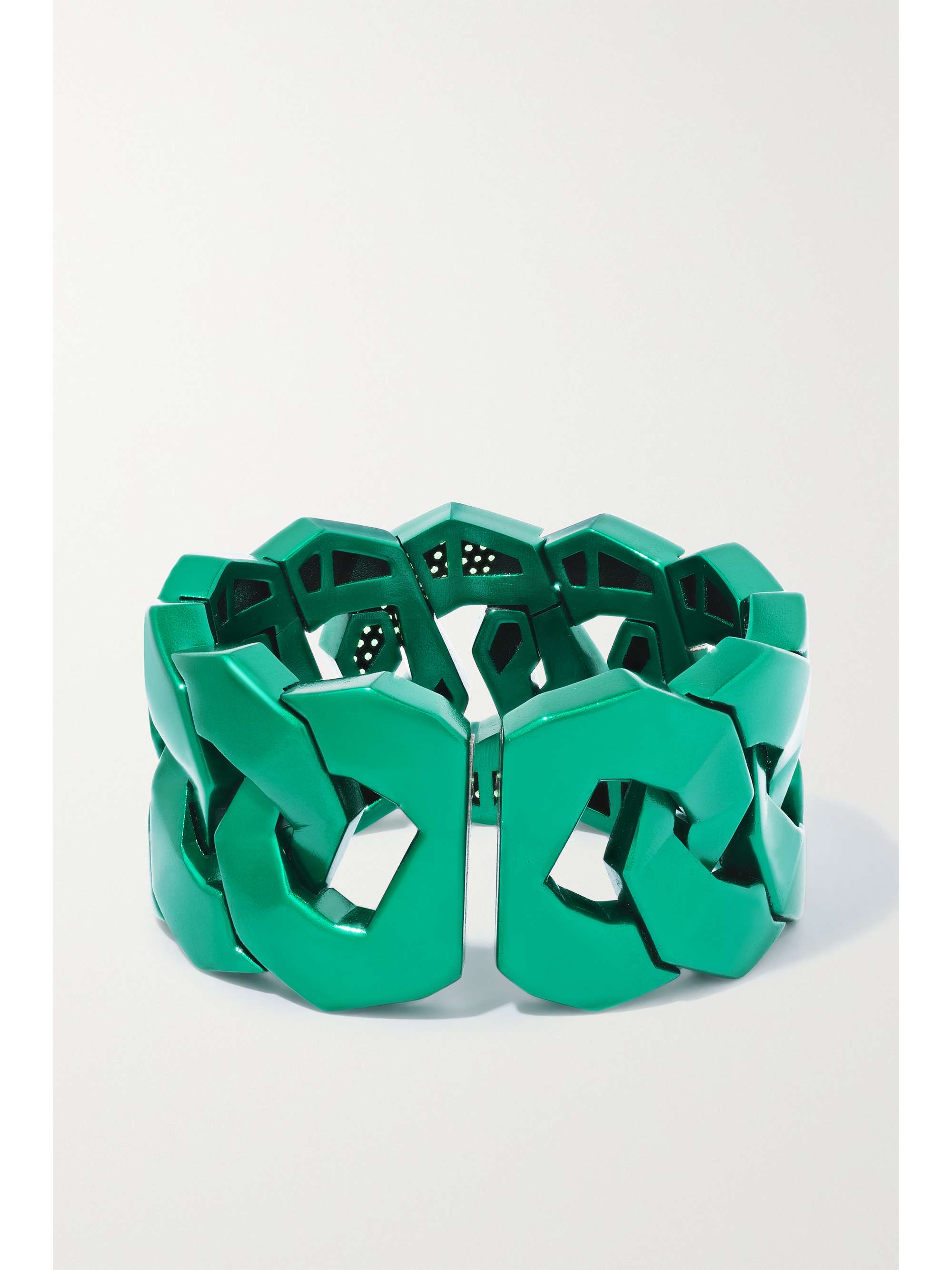 SABBADINI Soho titanium, tsavorite and garnet cuff