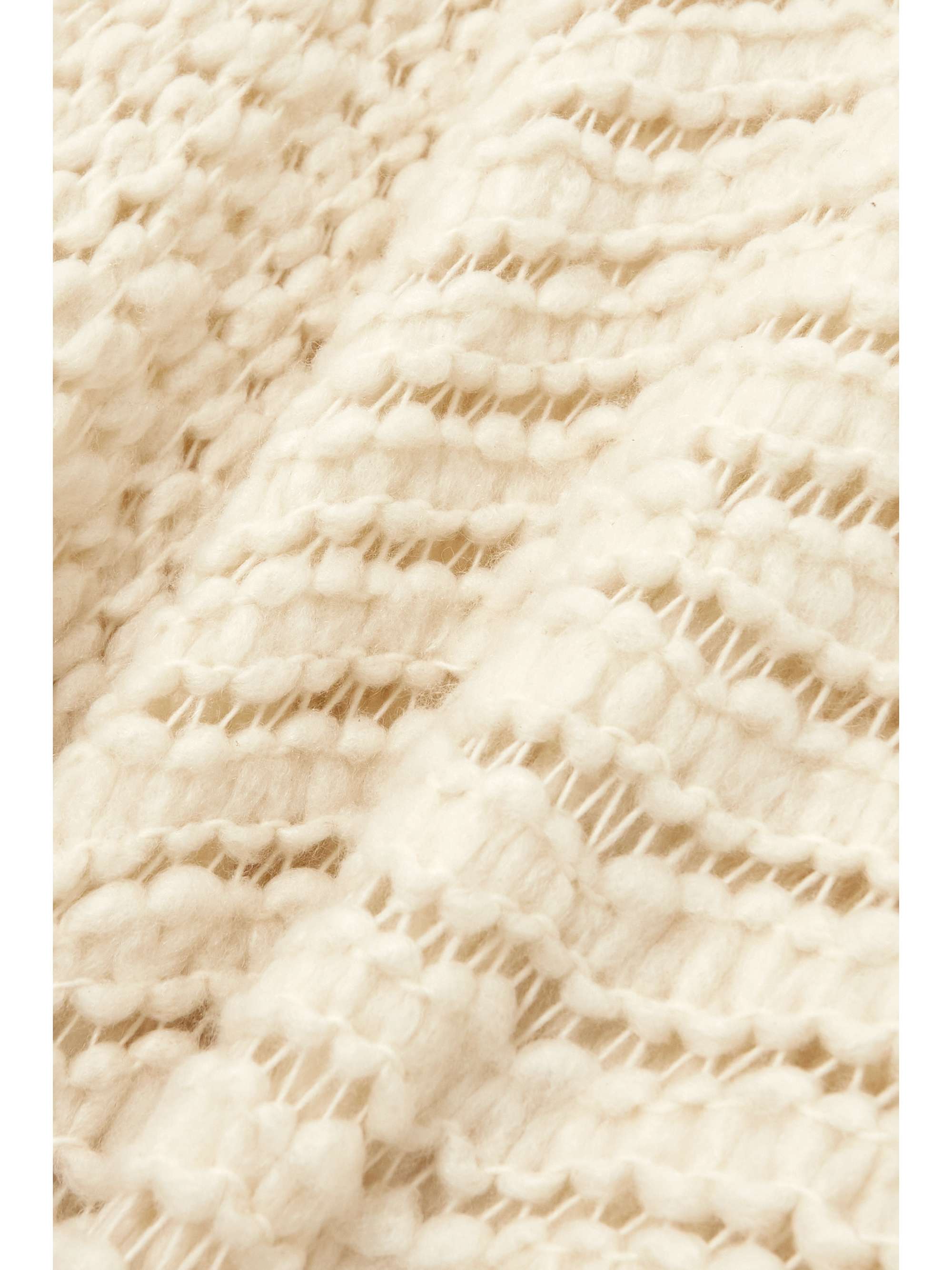 GABRIELA HEARST Leonora cashmere crochet-knit poncho