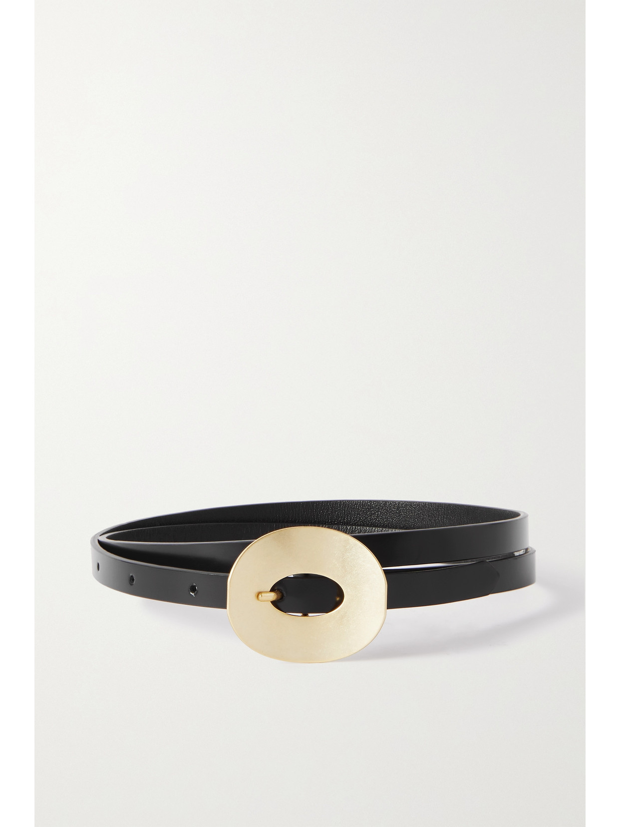 Dries Van Noten - Leather Belt - Black