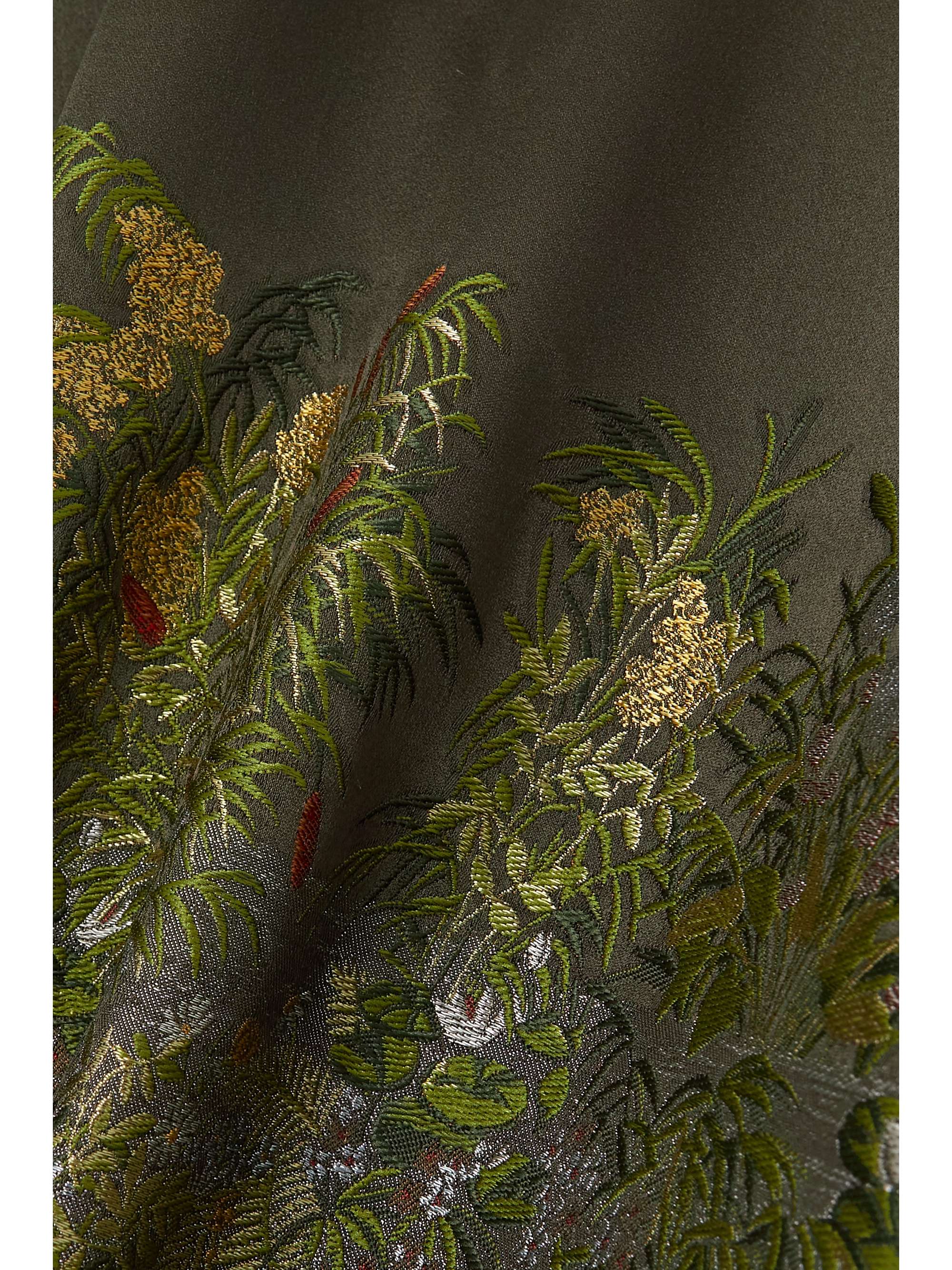 ETRO Satin-jacquard wrap