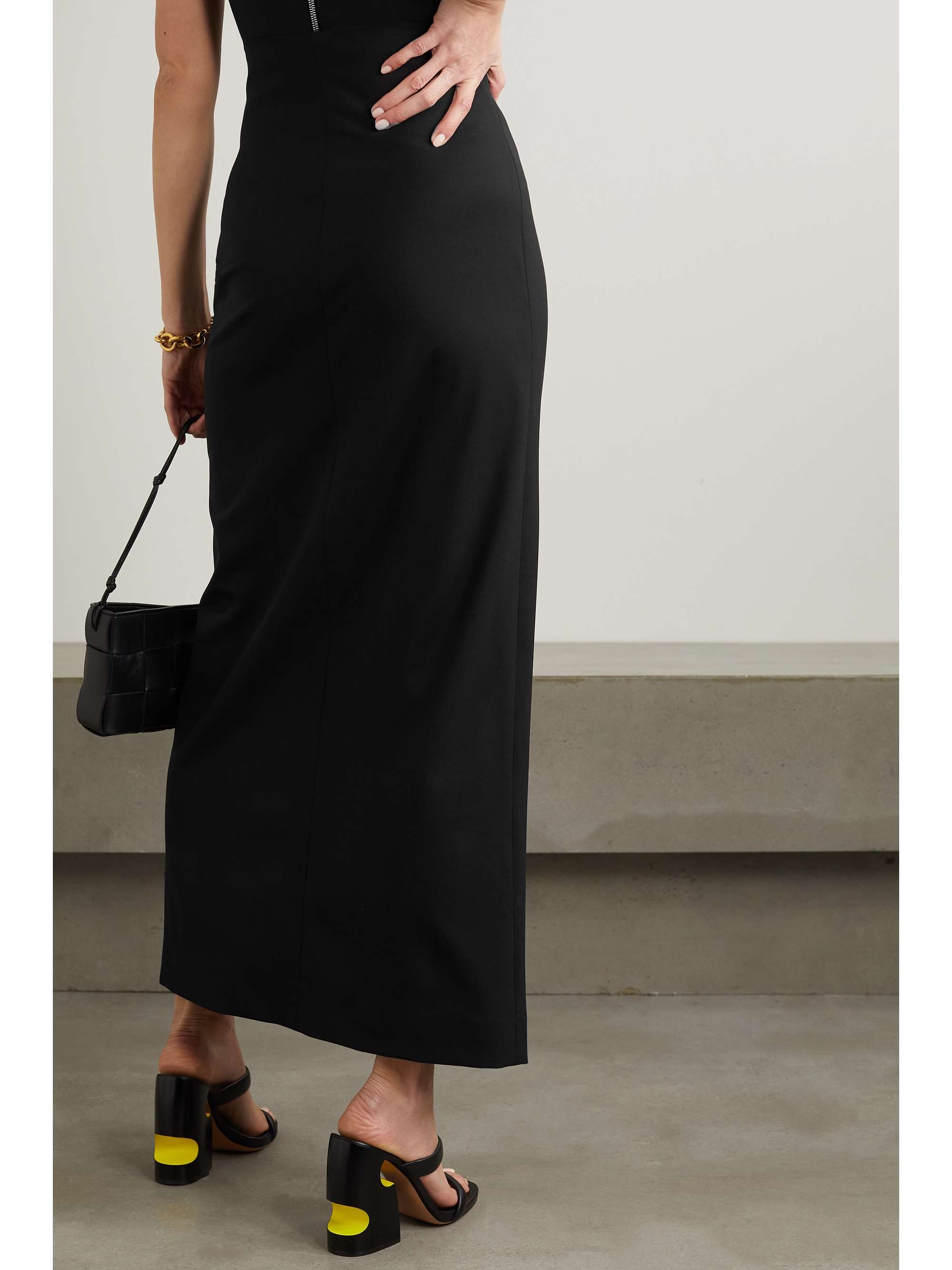 GAUCHERE Wool-blend maxi skirt | NET-A-PORTER