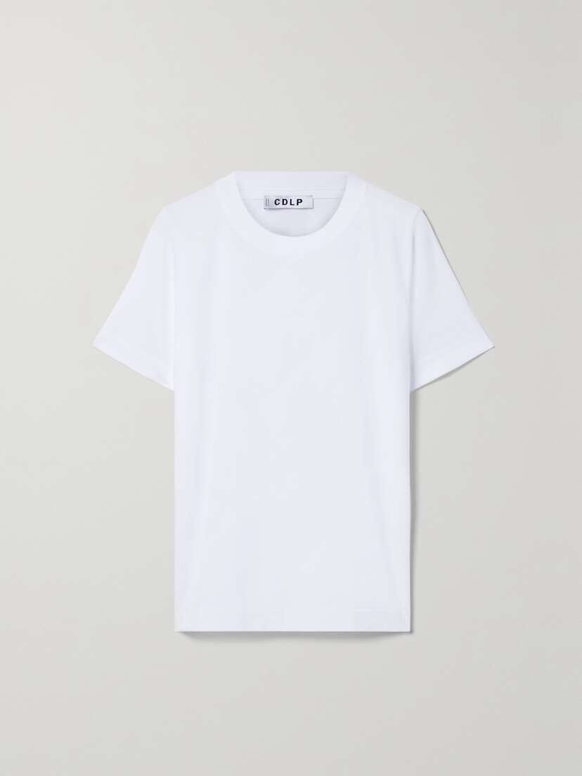 CDLP + Net Sustain Tencel Lyocell And Cotton-blend T-shirt