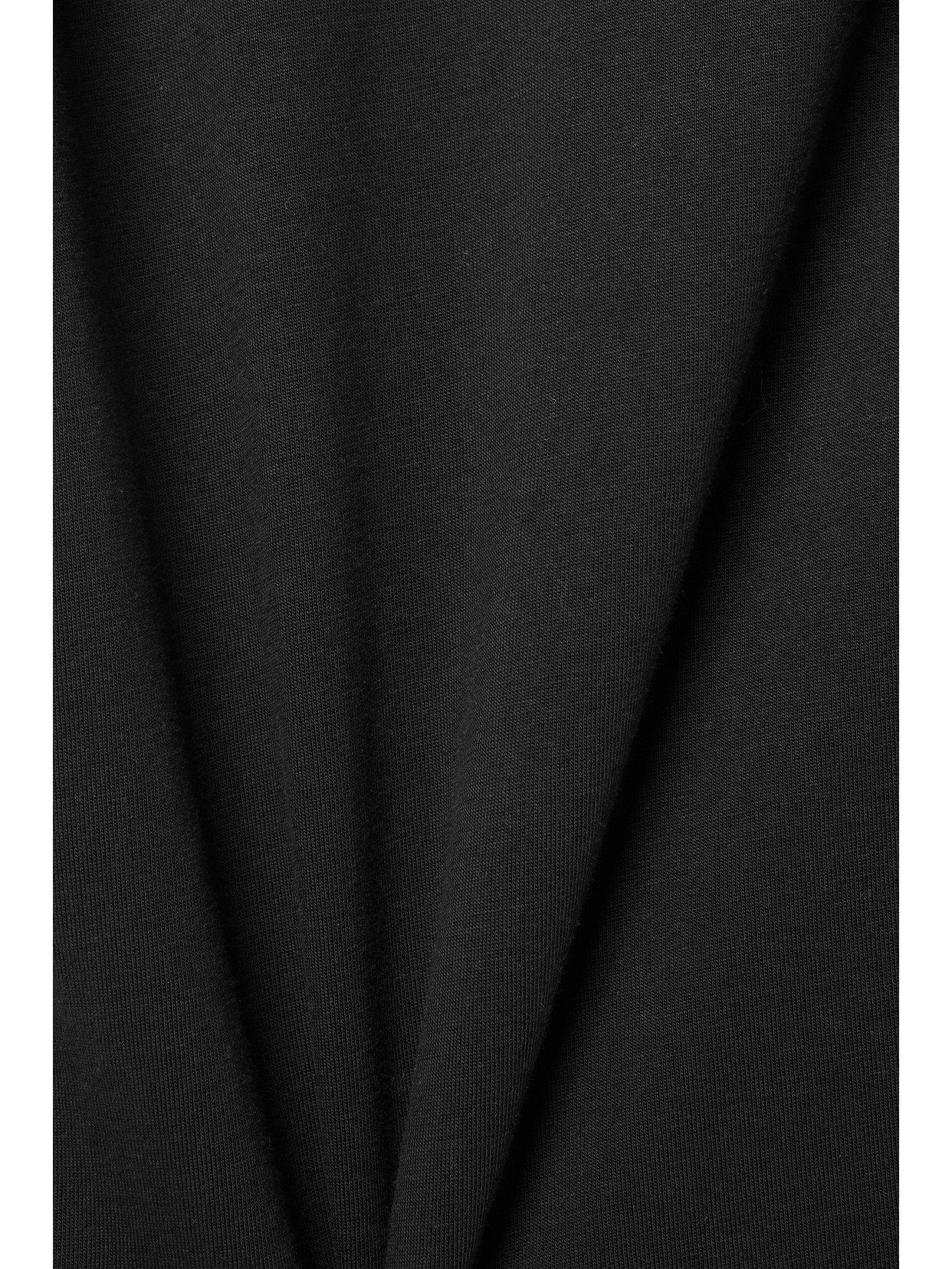 Cdlp Lyocell And Cotton-blend T-shirt In Black
