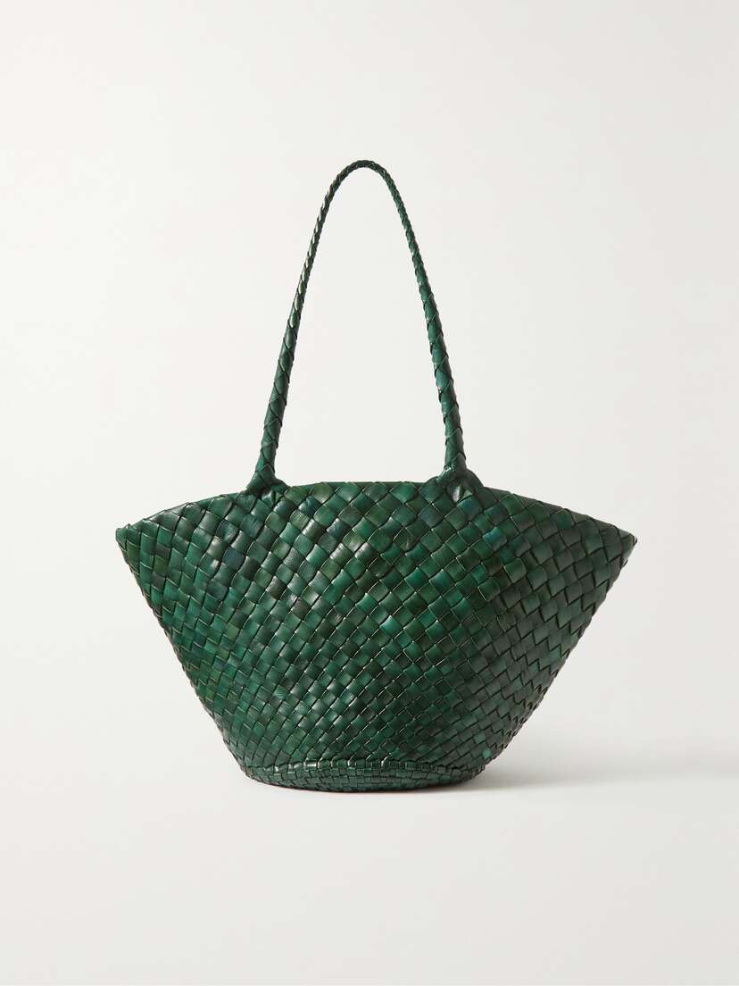 Dragon Diffusion Egola Woven Leather Tote