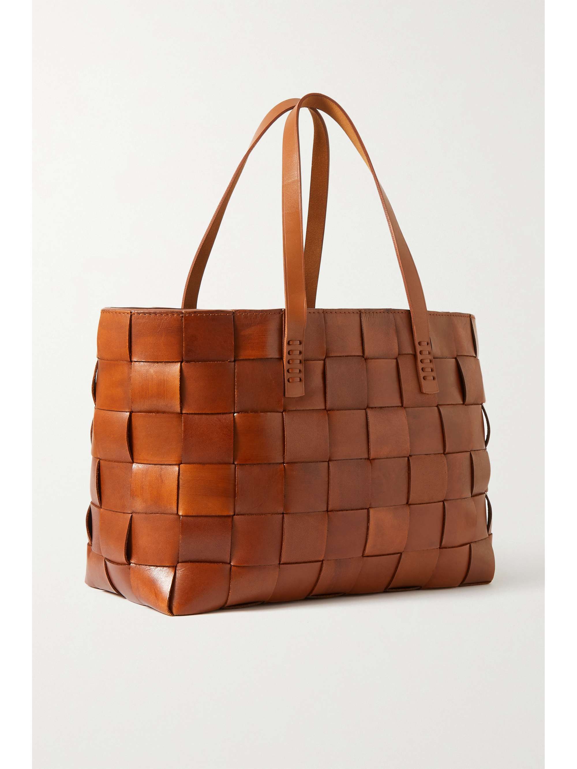 DRAGON DIFFUSION Japan woven leather tote