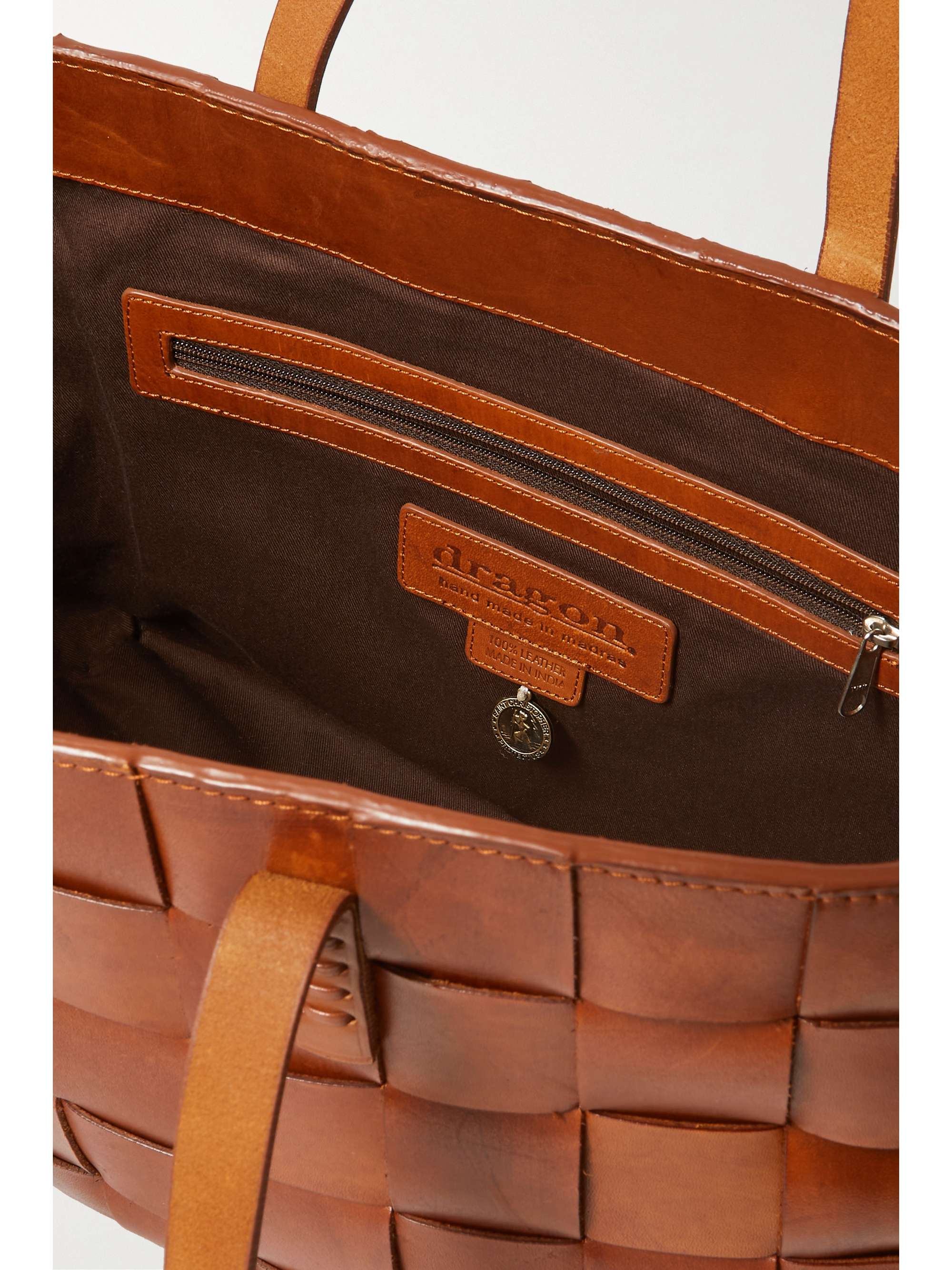 DRAGON DIFFUSION Japan woven leather tote