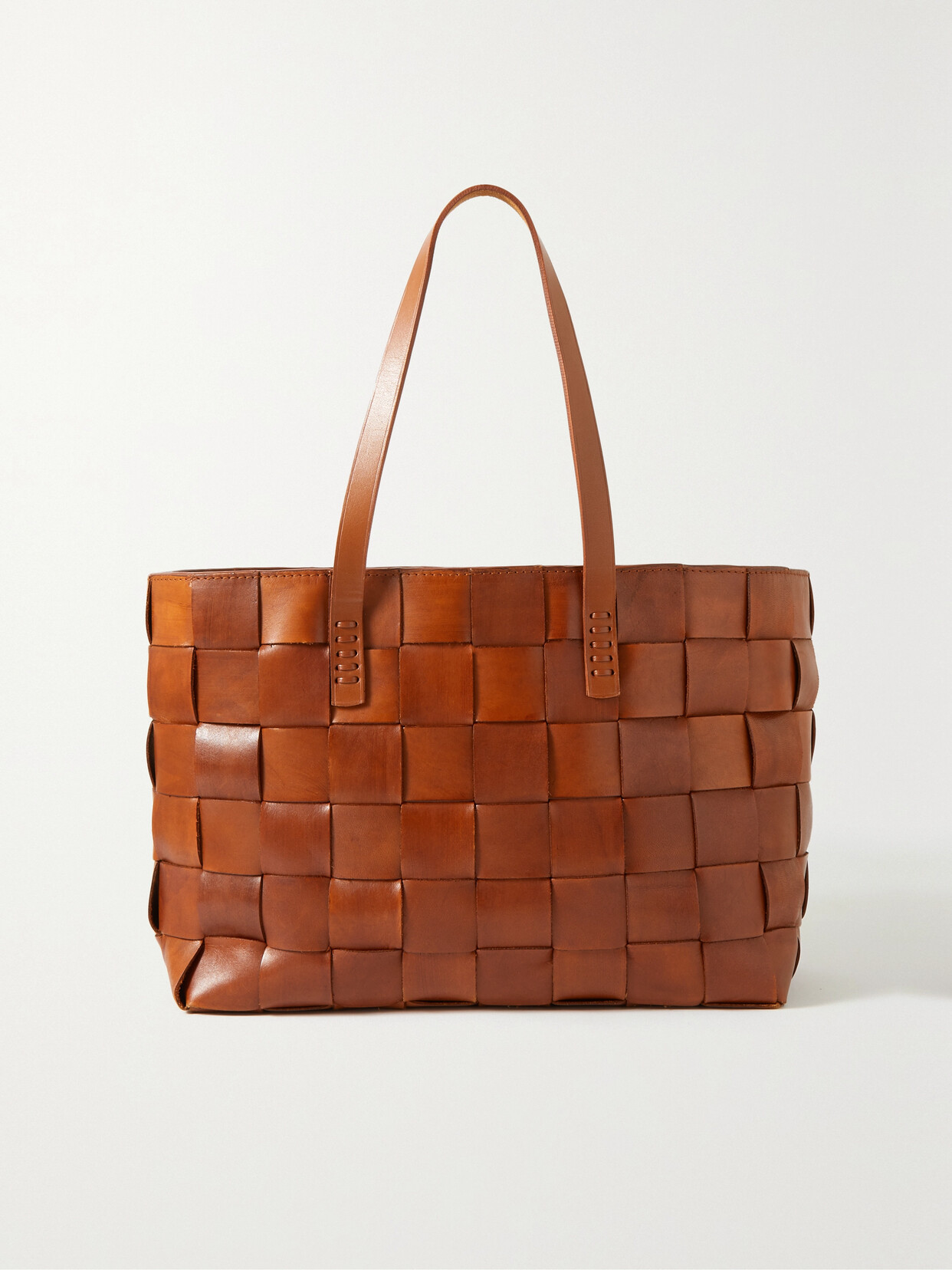 Dragon Diffusion - Japan Woven Leather Tote - Brown