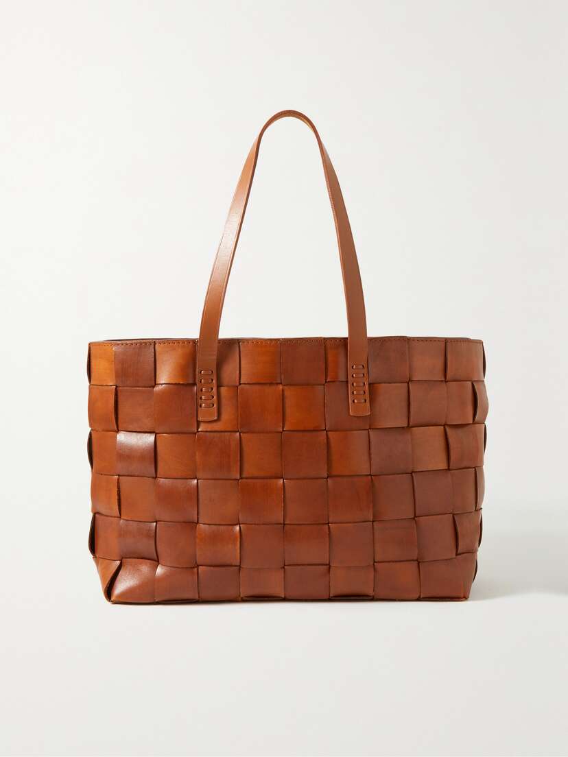 Dragon Diffusion Japan Woven Leather Tote
