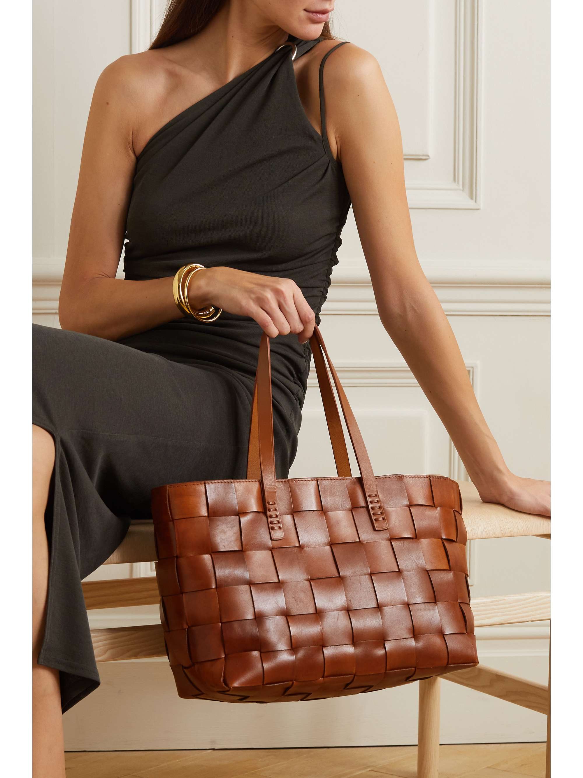 DRAGON DIFFUSION Japan woven leather tote