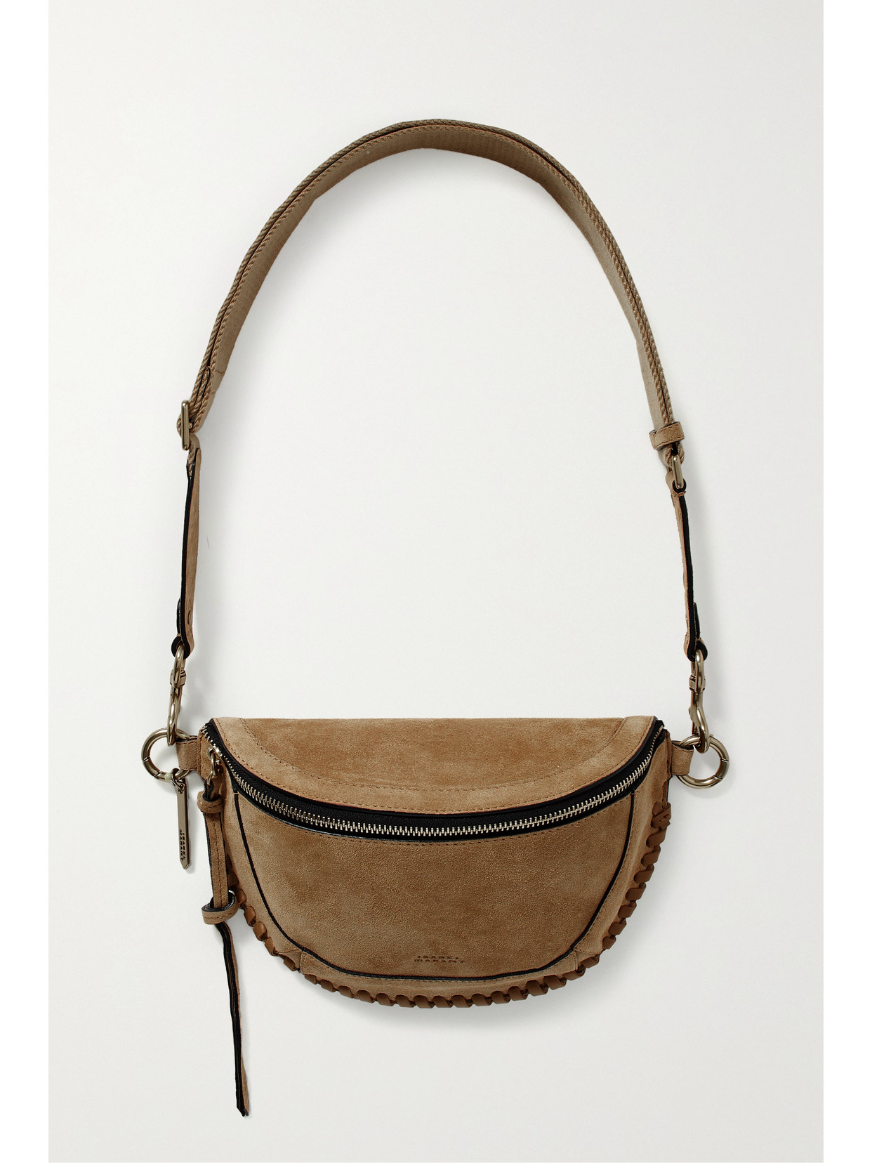 Isabel Marant - Skano Studded Leather Belt Bag - Brown