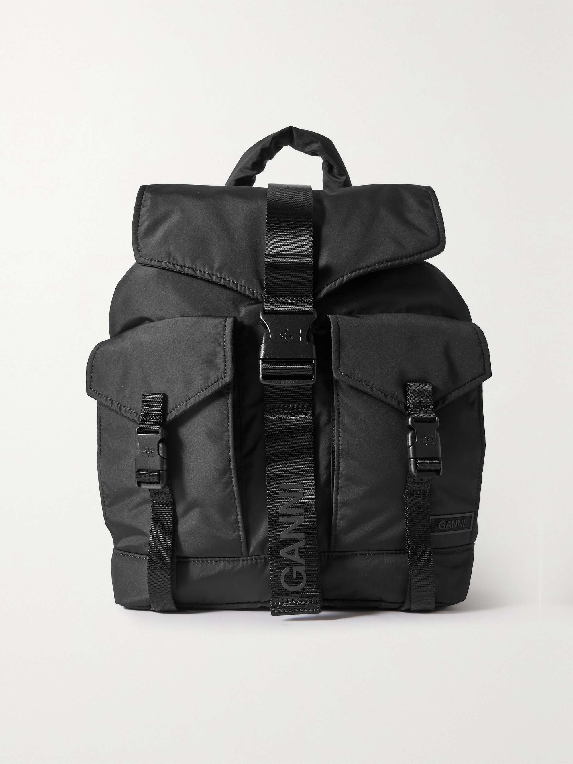 GANNI Recycled-shell backpack | NET-A-PORTER