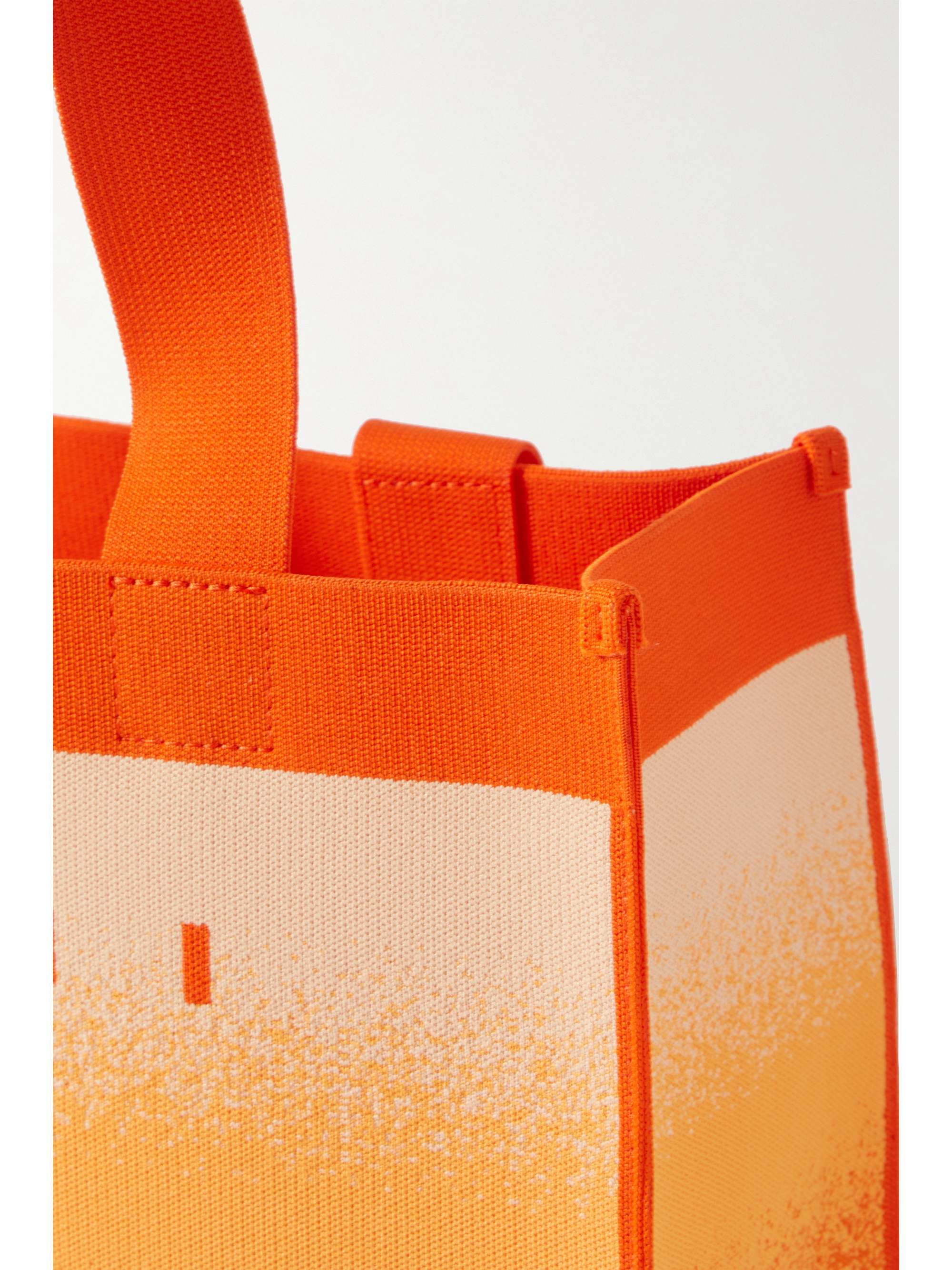 MARNI Ombré jacquard-knit tote