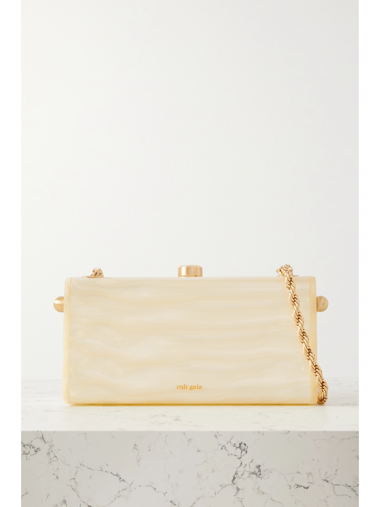 Cult Gaia - Hajar Acrylic Shoulder Bag - Ivory