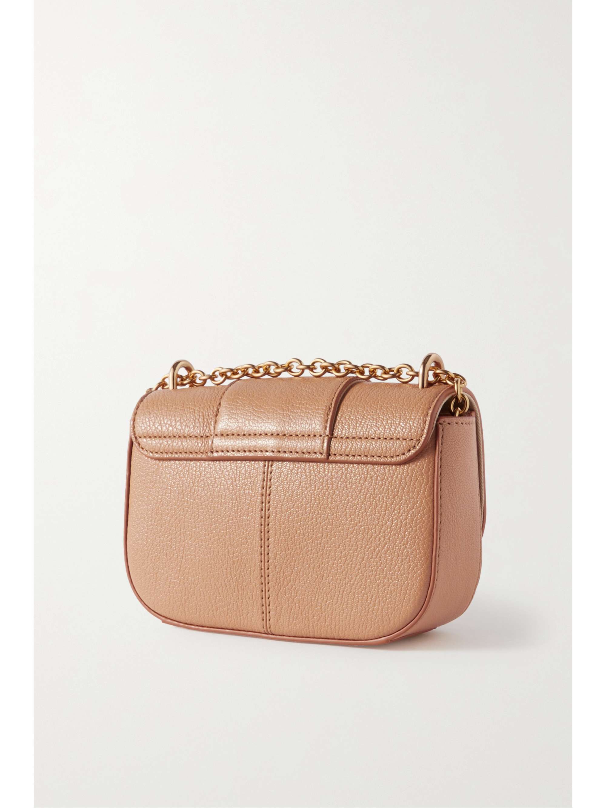 SEE BY CHLOÉ Hana mini textured-leather shoulder bag