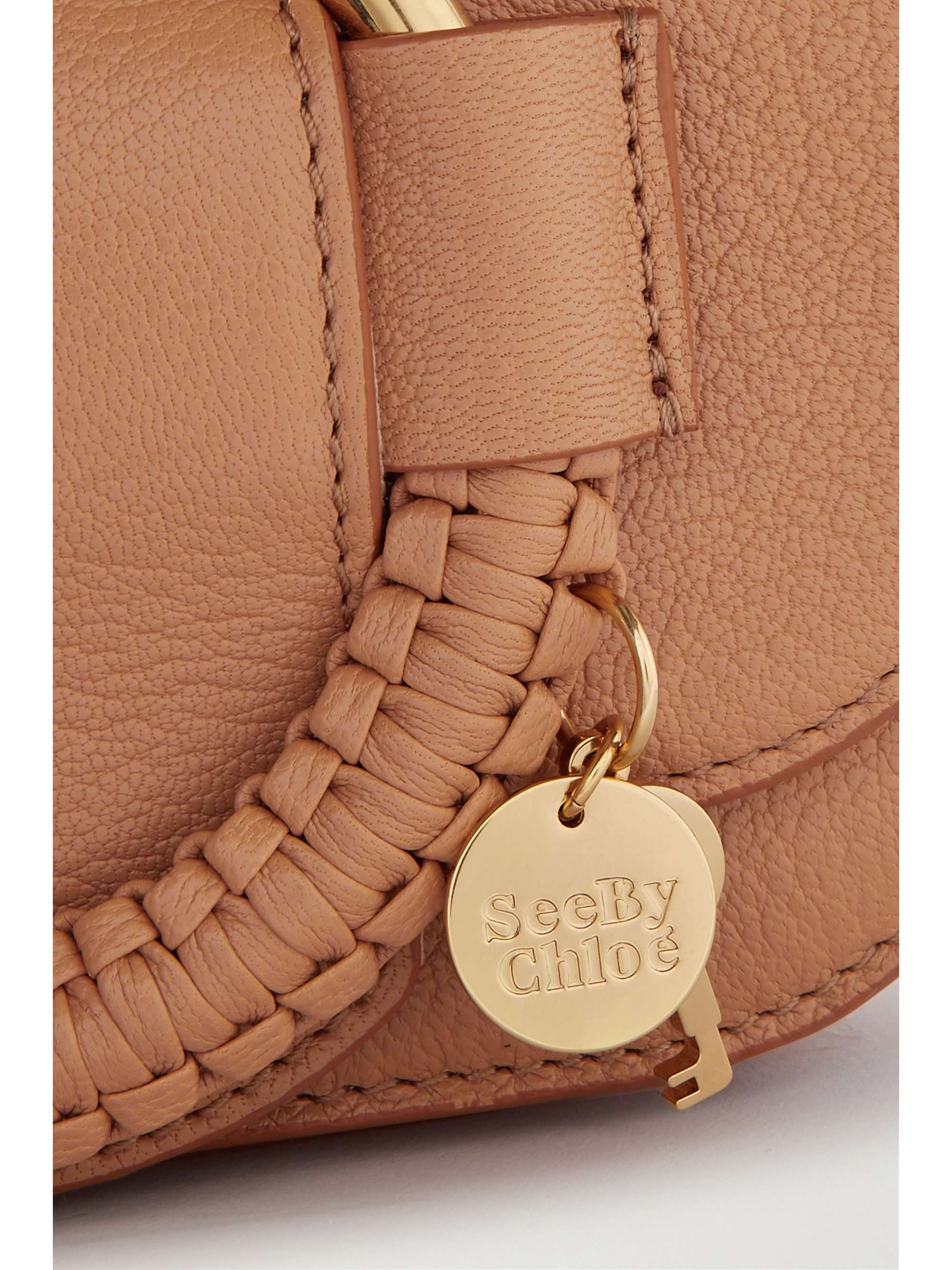 SEE BY CHLOÉ Hana mini textured-leather shoulder bag