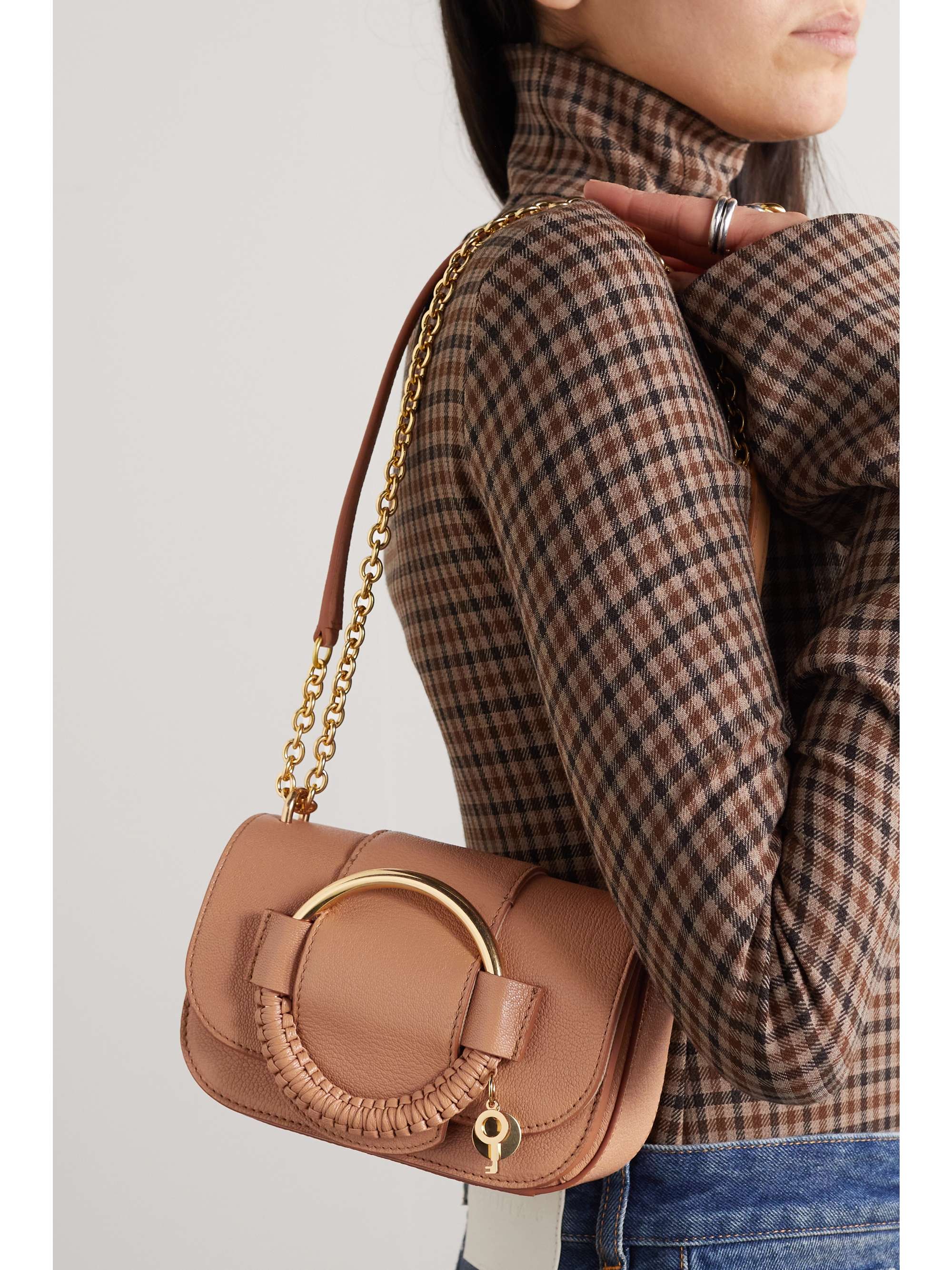 SEE BY CHLOÉ Hana mini textured-leather shoulder bag