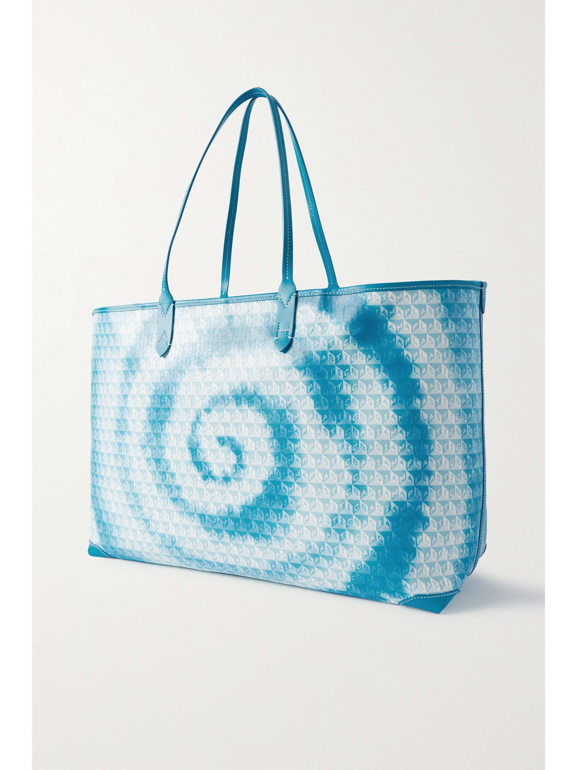 ANYA HINDMARCH I Am a Plastic Bag XL leathertrimmed printed recycled