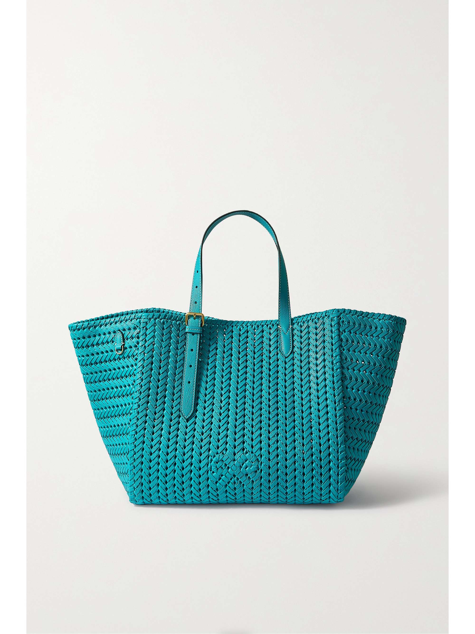 ANYA HINDMARCH The Neeson small woven texturedleather tote NETAPORTER