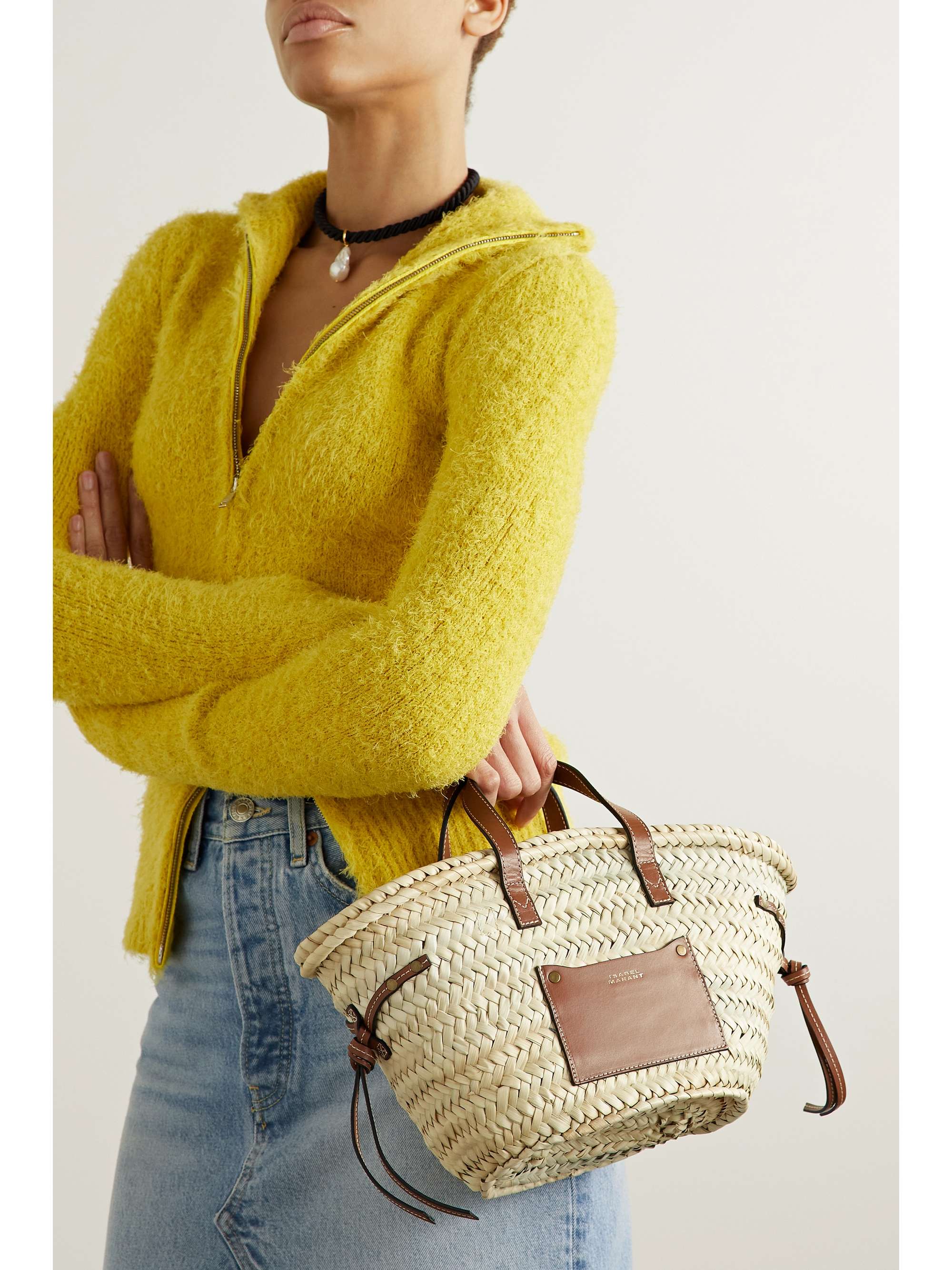 Raffia Tote Bag - Marmalade