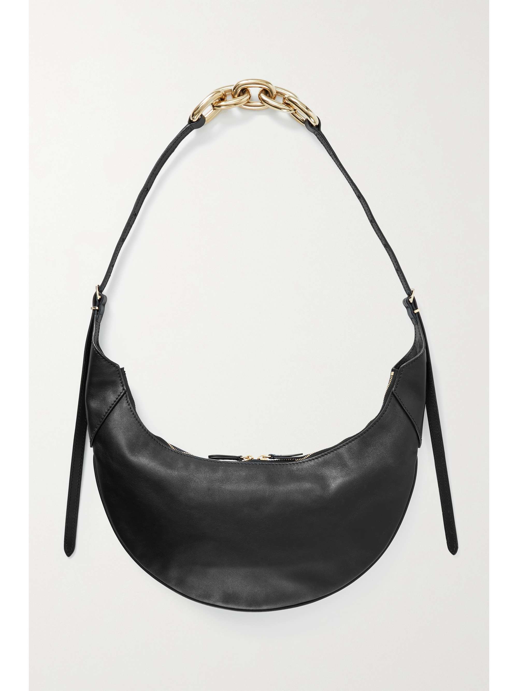 KHAITE Alessia mittelgroße Schultertasche aus Leder mit Kette