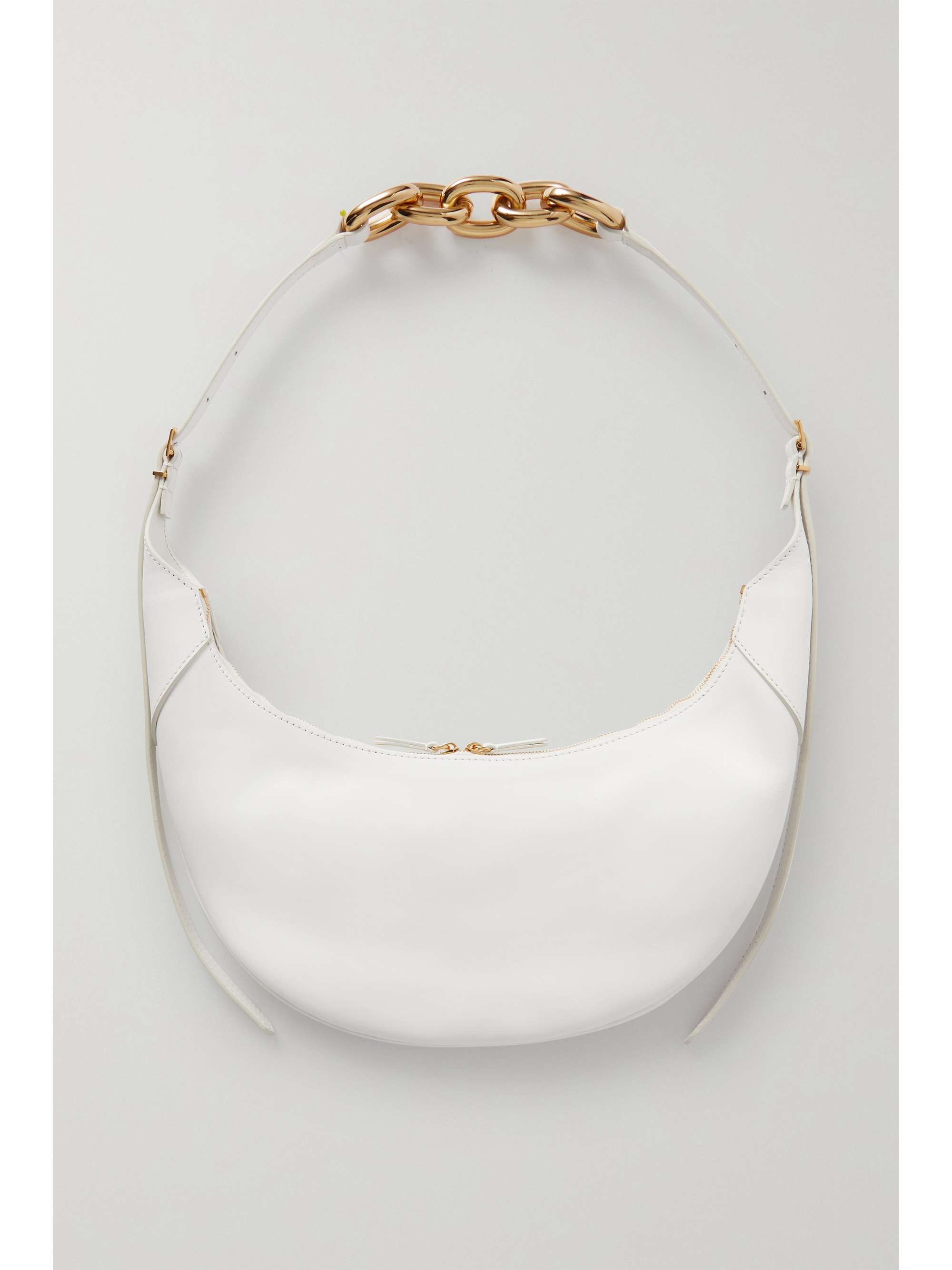 KHAITE Alessia mittelgroße Schultertasche aus Leder mit Kette