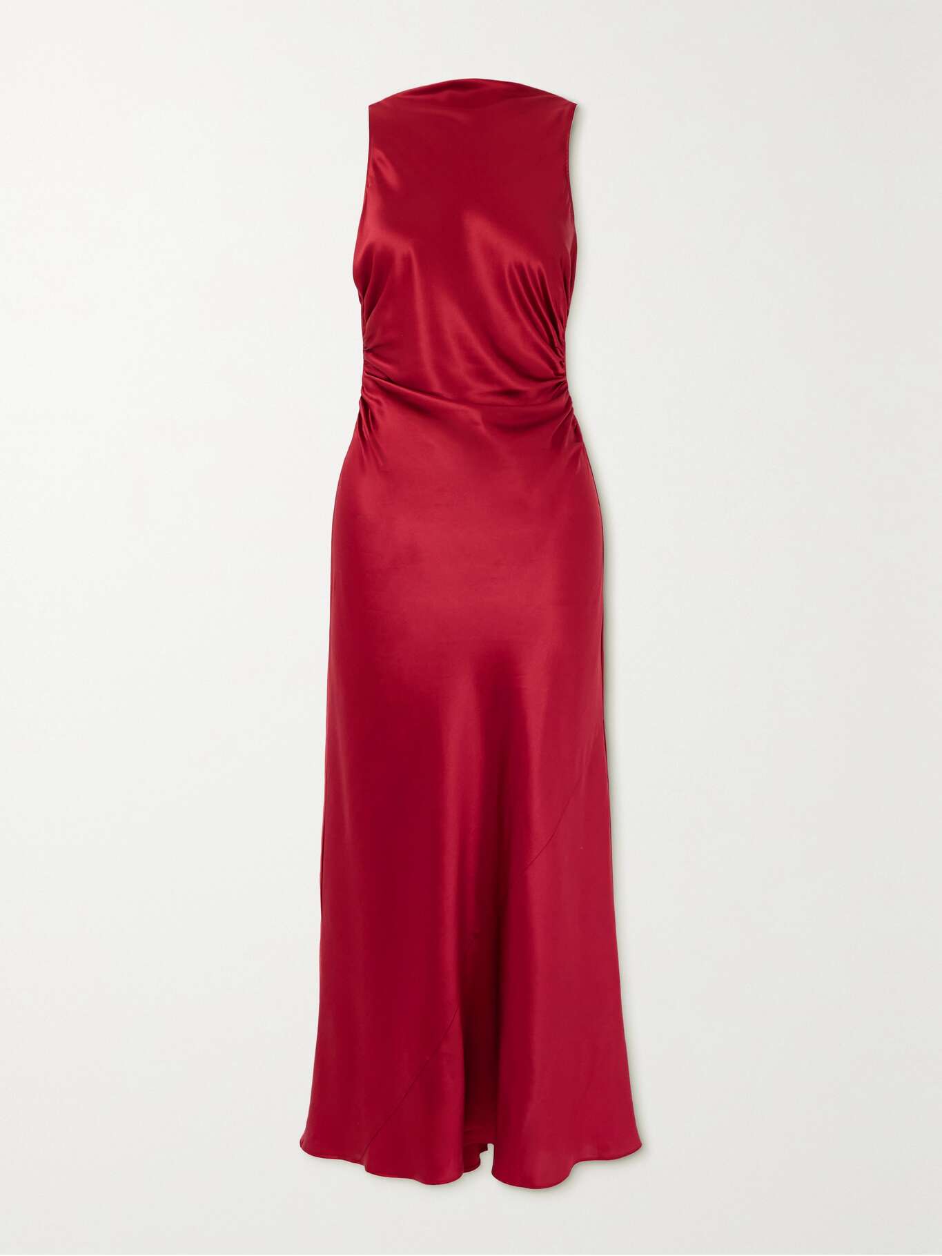 casette silk dress reformation
