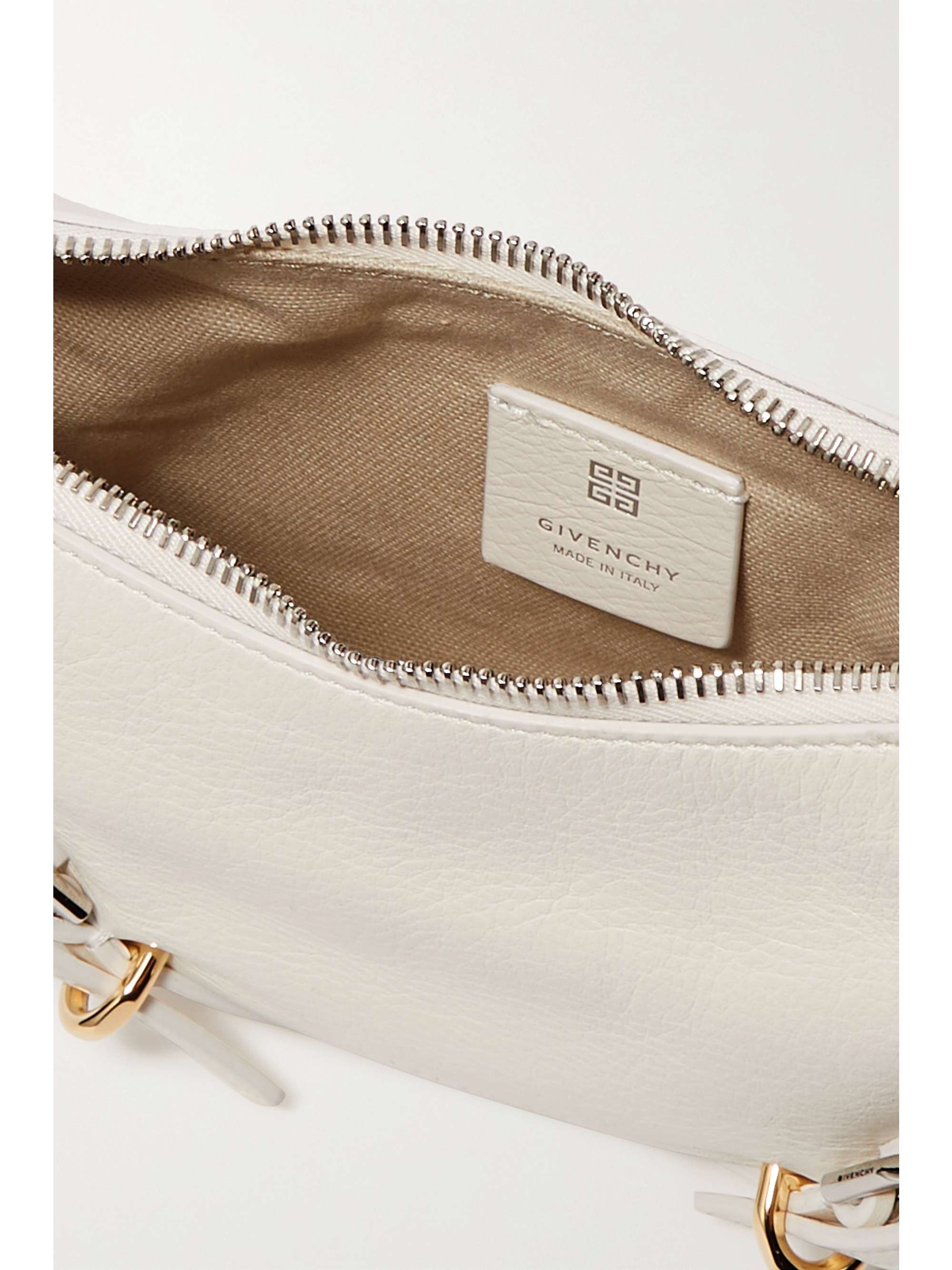 GIVENCHY Voyou mini textured-leather shoulder bag