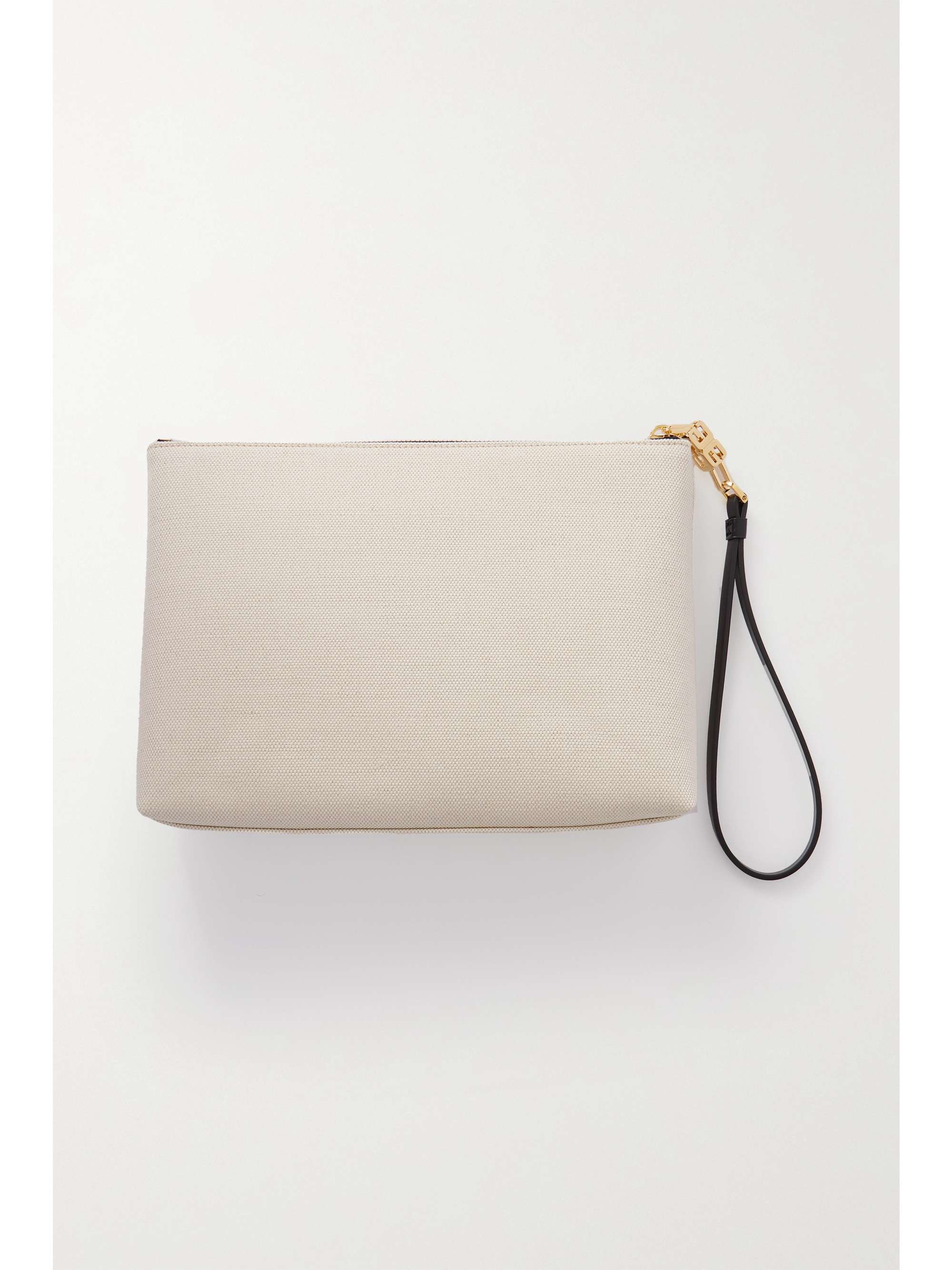 GIVENCHY Large printed cotton-blend canvas pouch