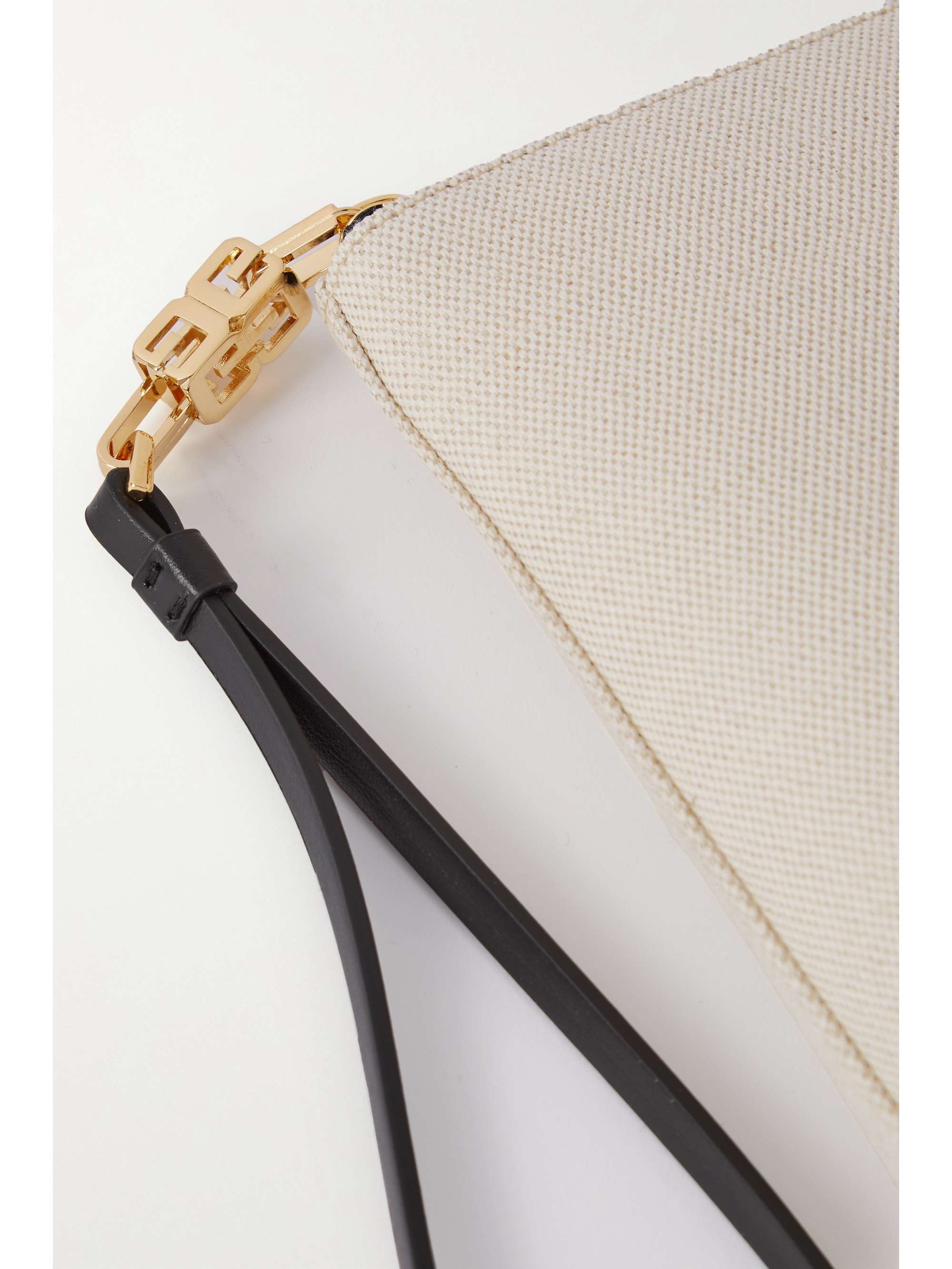 GIVENCHY Large printed cotton-blend canvas pouch