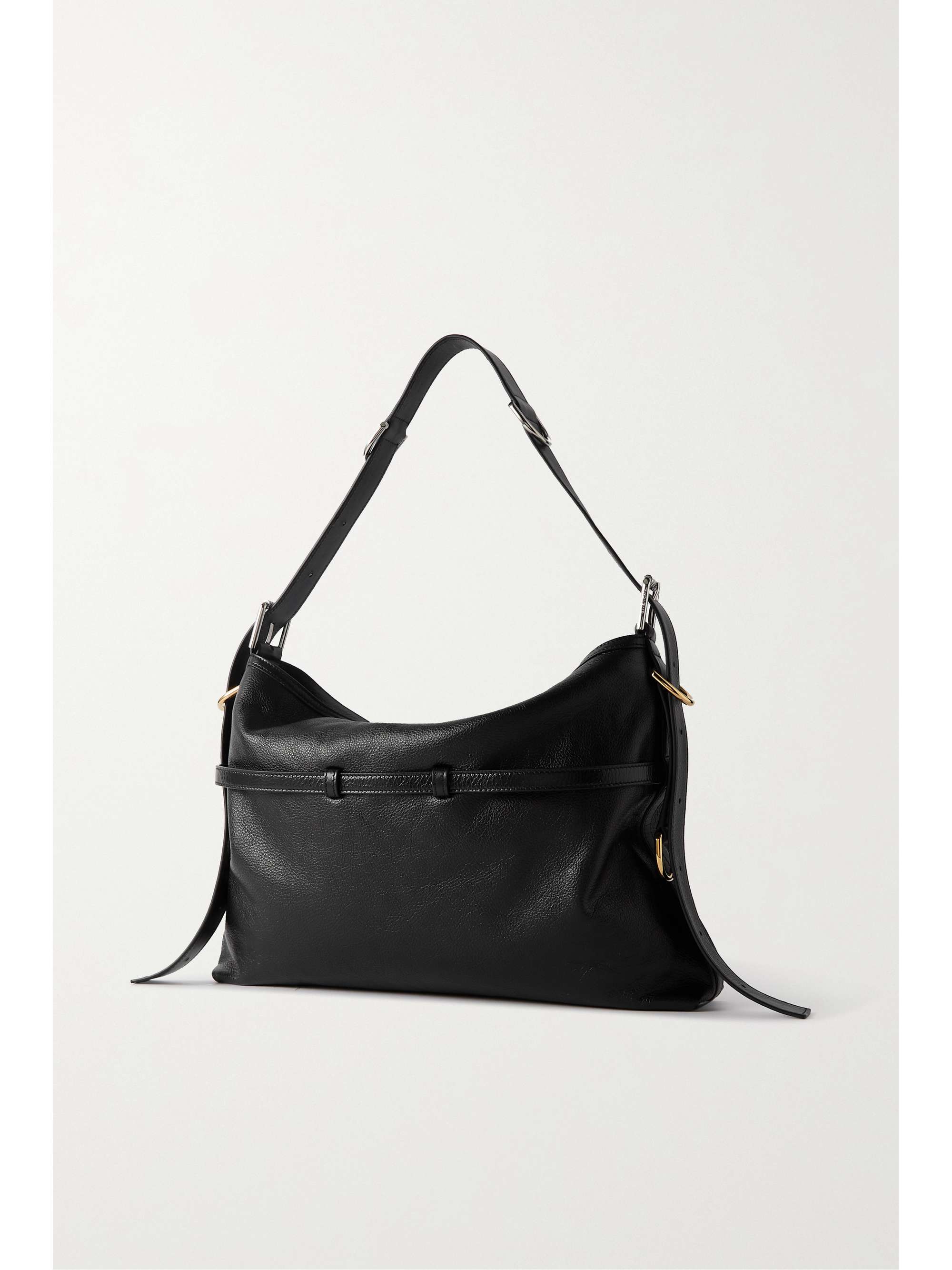 GIVENCHY Voyou medium textured-leather shoulder bag