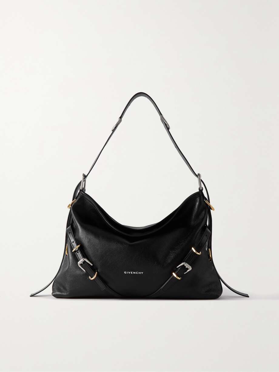 GIVENCHY Voyou medium texturedleather shoulder bag NETAPORTER
