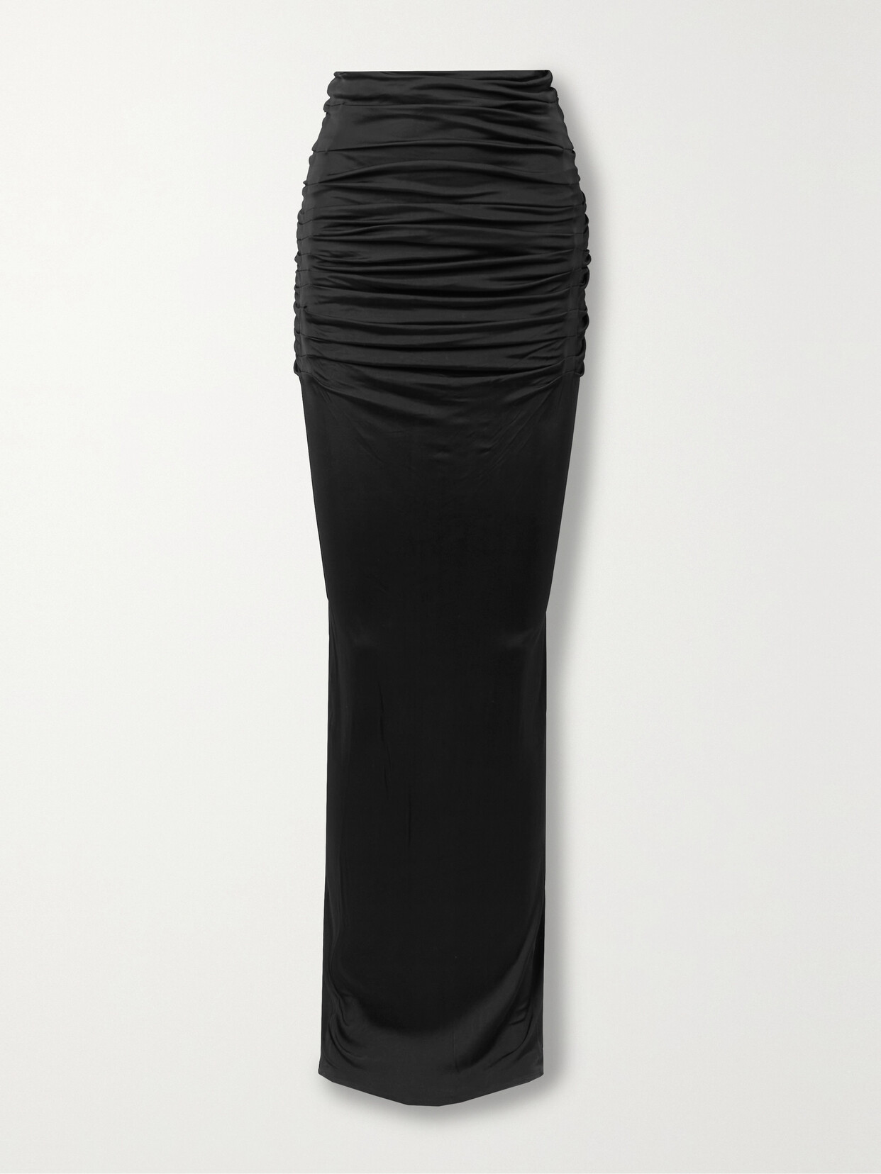 GAUGE81 - Belem Ruched Jersey Maxi Skirt - Black