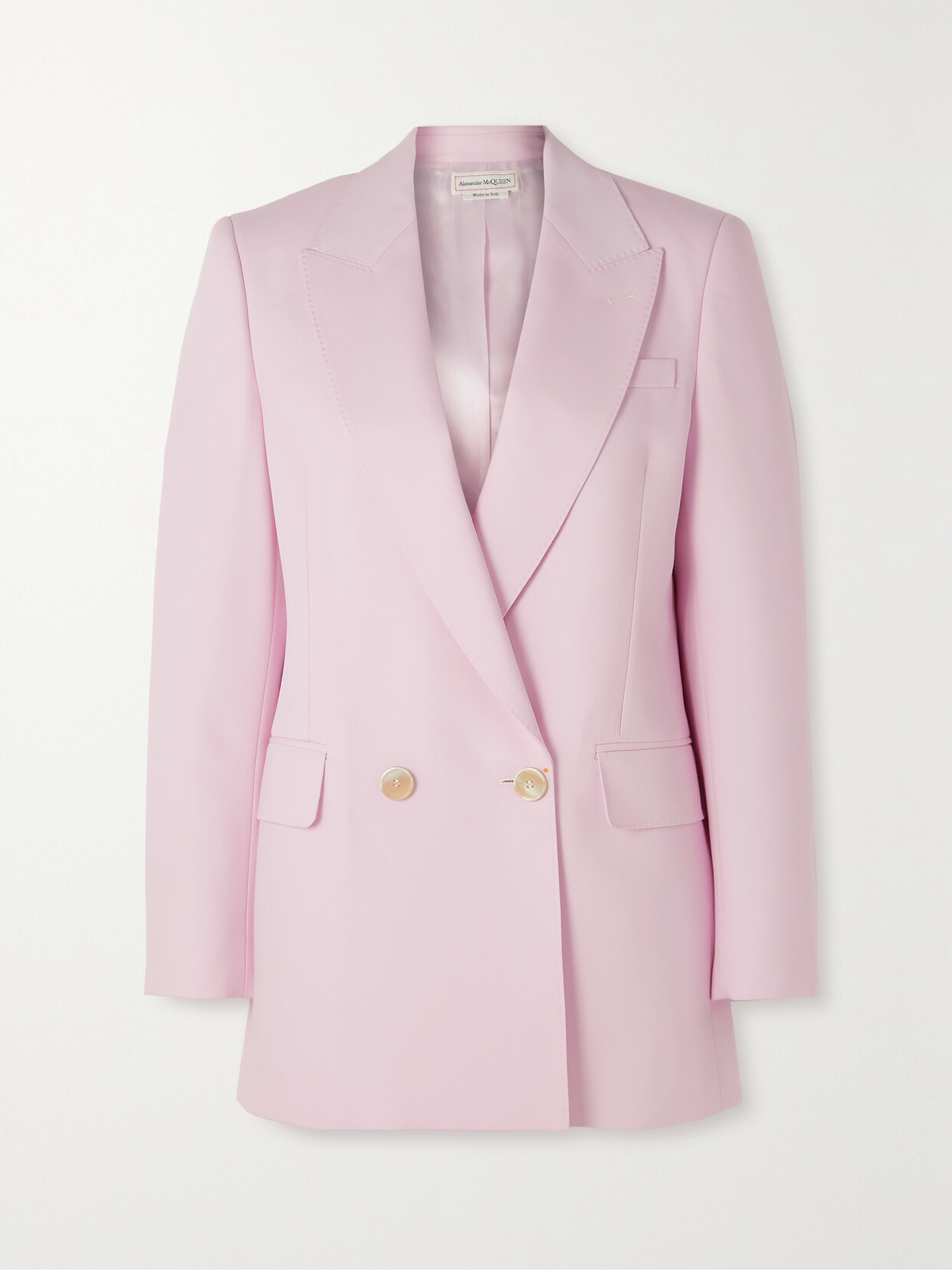 Alexander McQueen - Wool Blazer - Pink