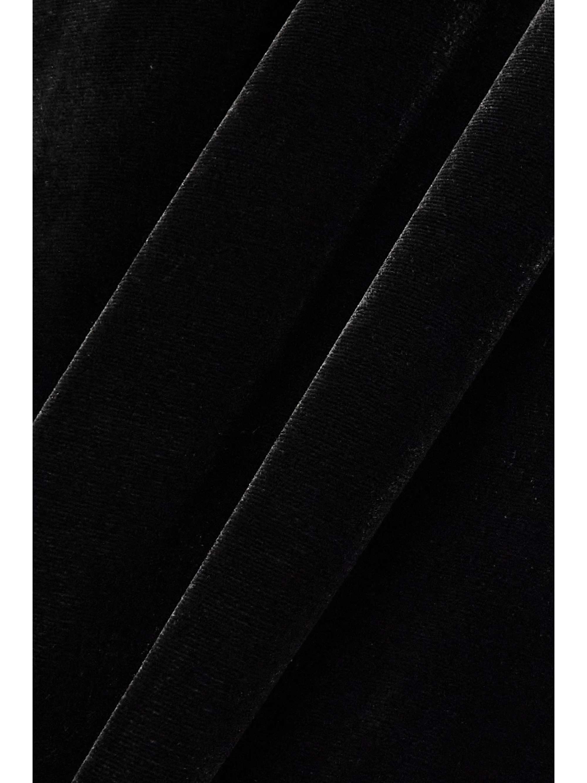 ALESSANDRA RICH Cutout stretch-velvet gown