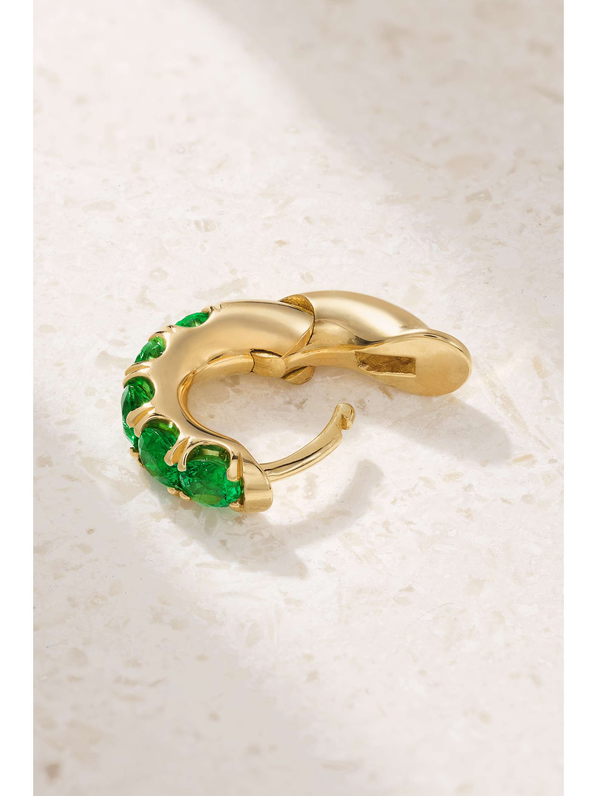 SPINELLI KILCOLLIN Mini Macro 18-karat gold emerald single