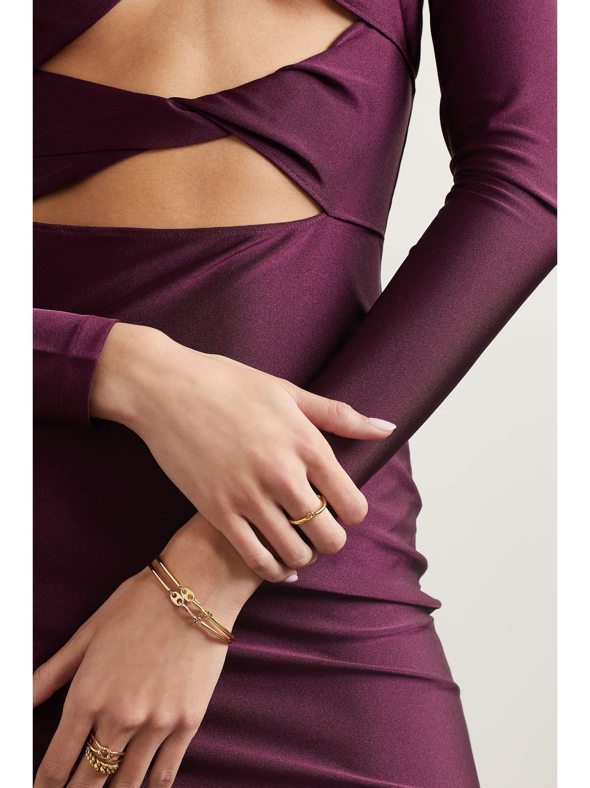 MAOR Lyra 18-karat gold ring