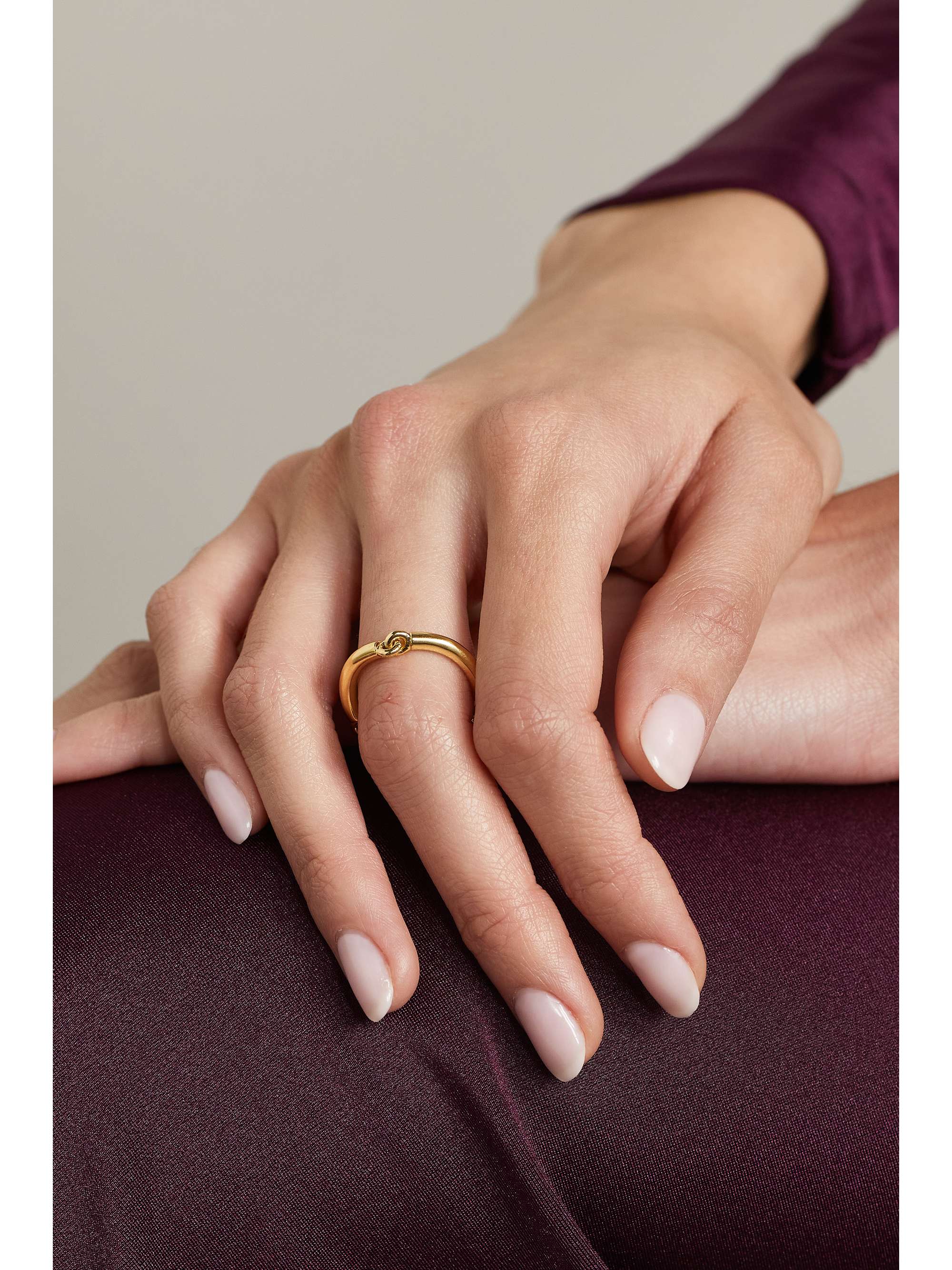 MAOR Lyra 18-karat gold ring