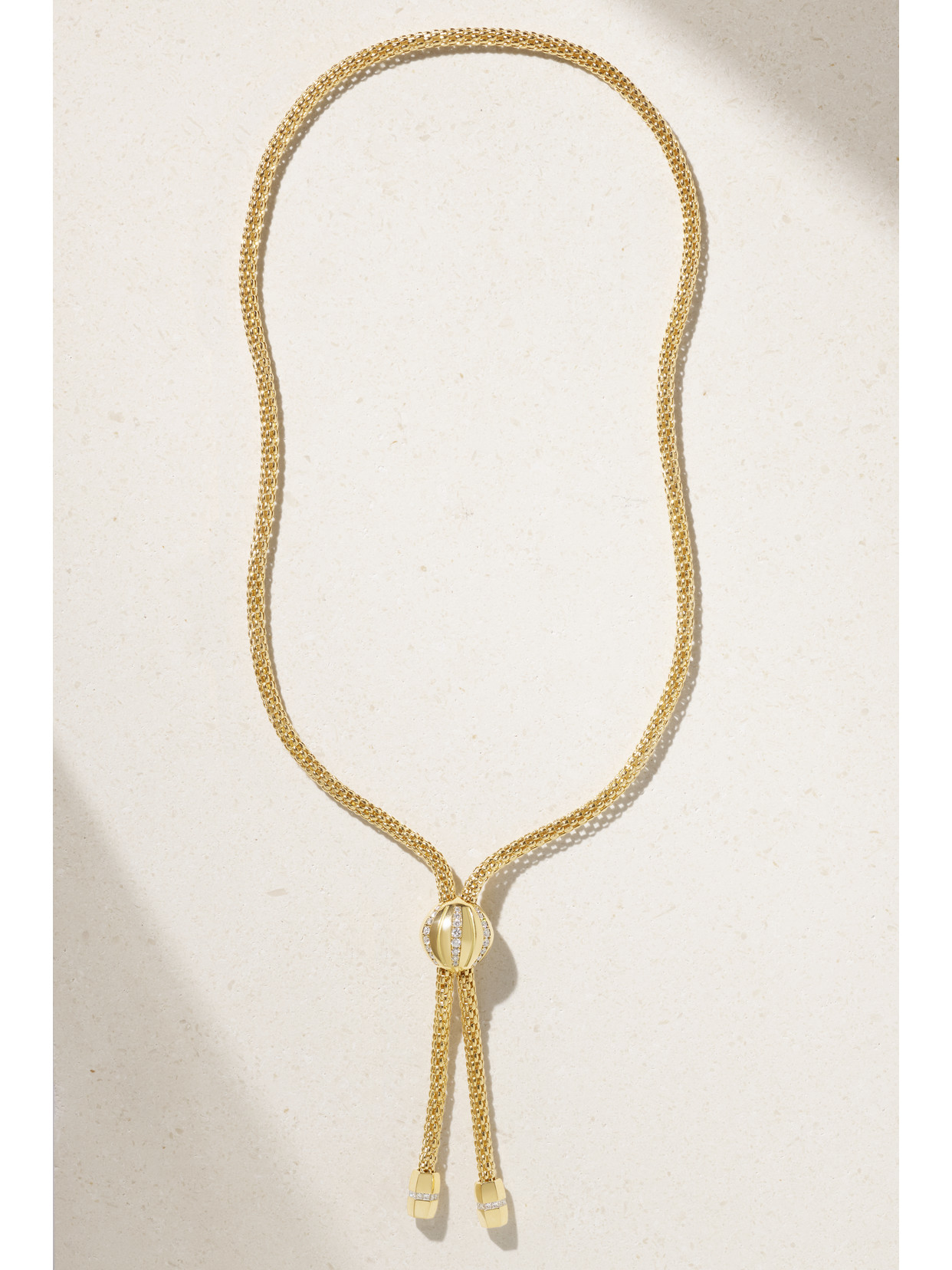 Gemella - Stella 18-karat Gold Diamond Necklace - One size
