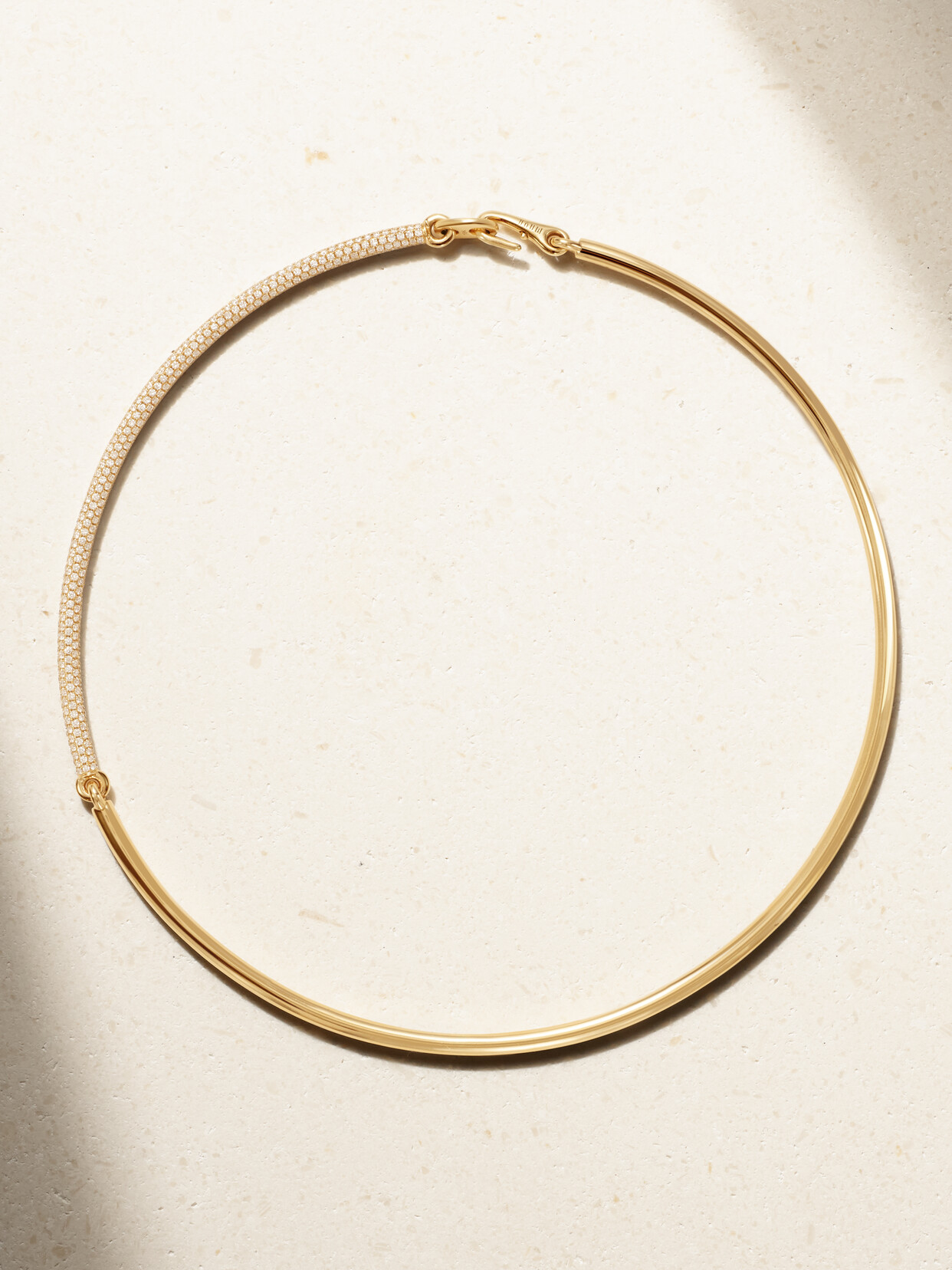 Maor Equinox 18-karat Gold Diamond Choker