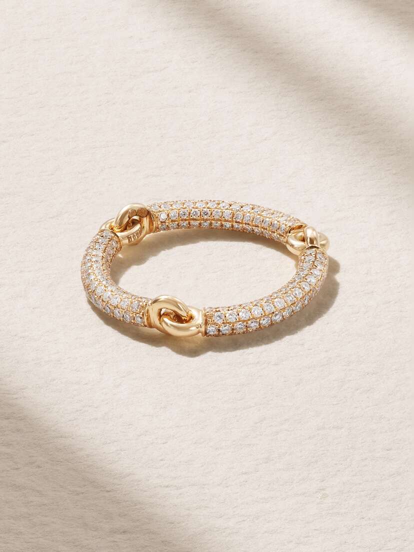 MAOR Lyra 18-karat Gold Diamond Ring