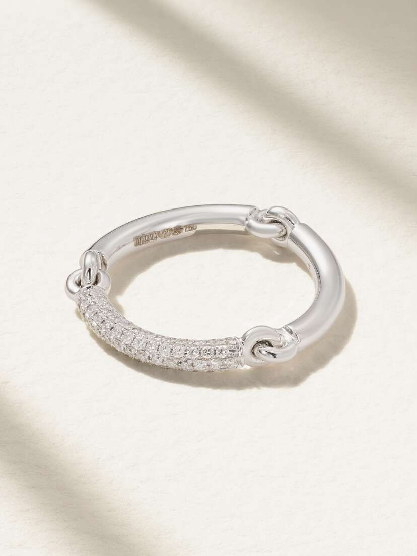 MAOR Lyra 18-karat White Gold Diamond Ring