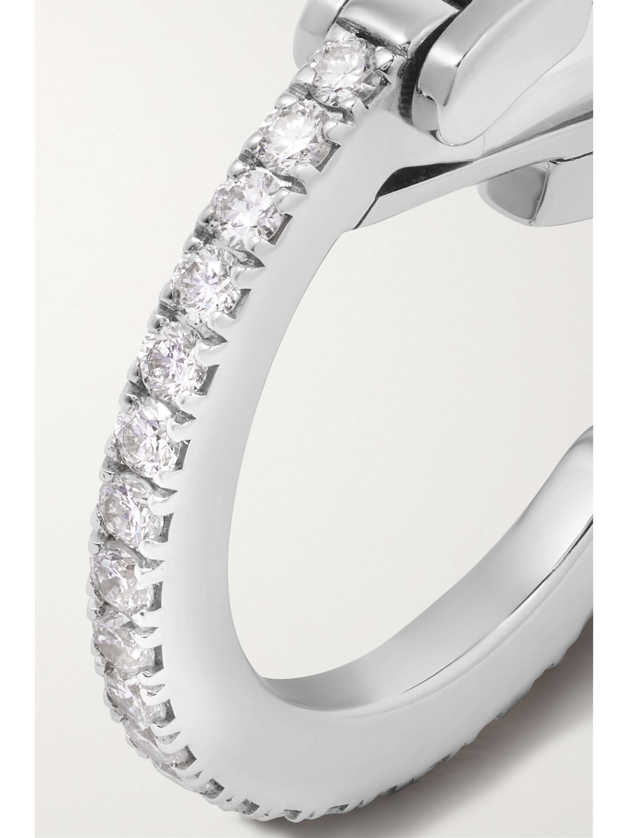MESSIKA Gatsby Ear Cuff aus 18 Karat Weißgold mit Diamanten