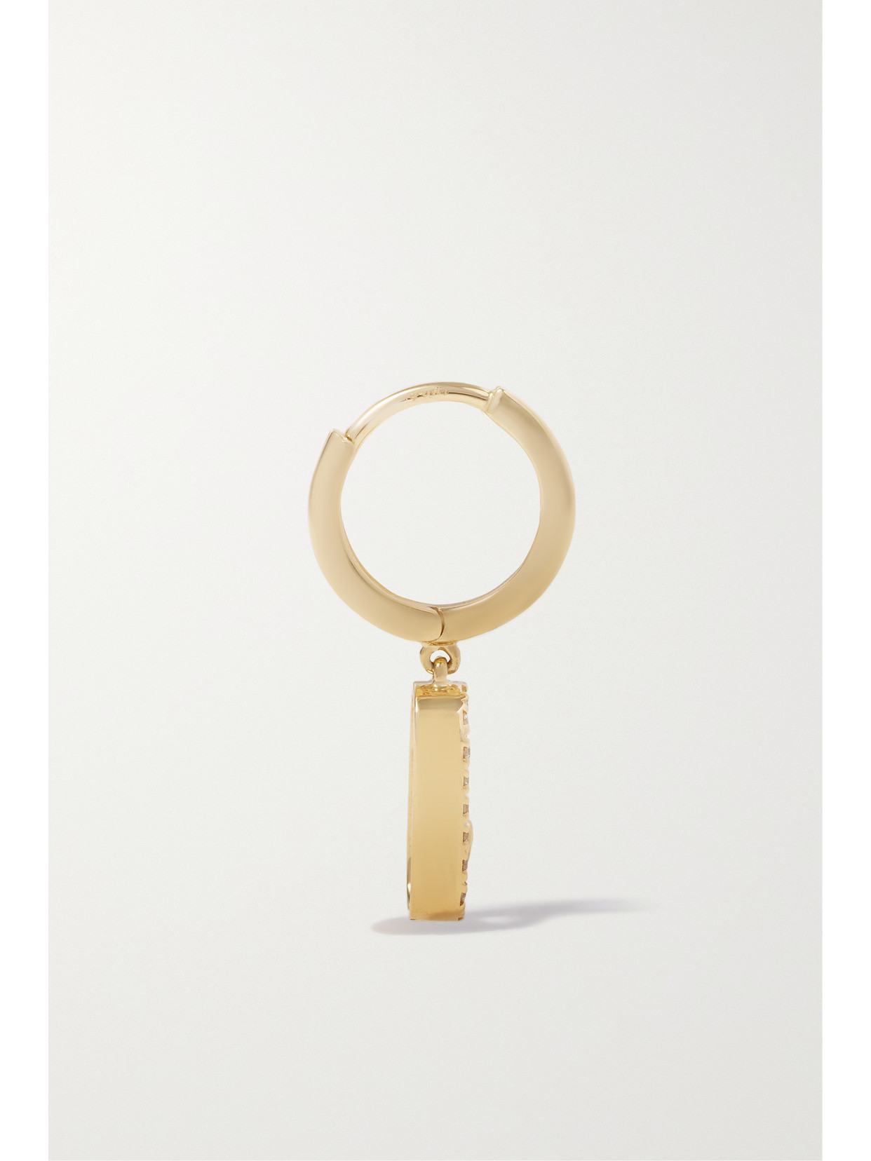 Messika Move Uno 18-karat Gold Diamond Hoop Earrings In Gold